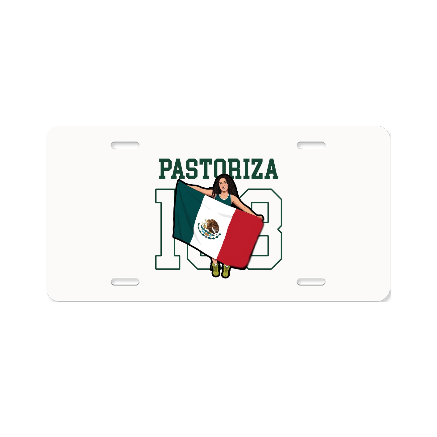 License Plate — Shirsey in Classic