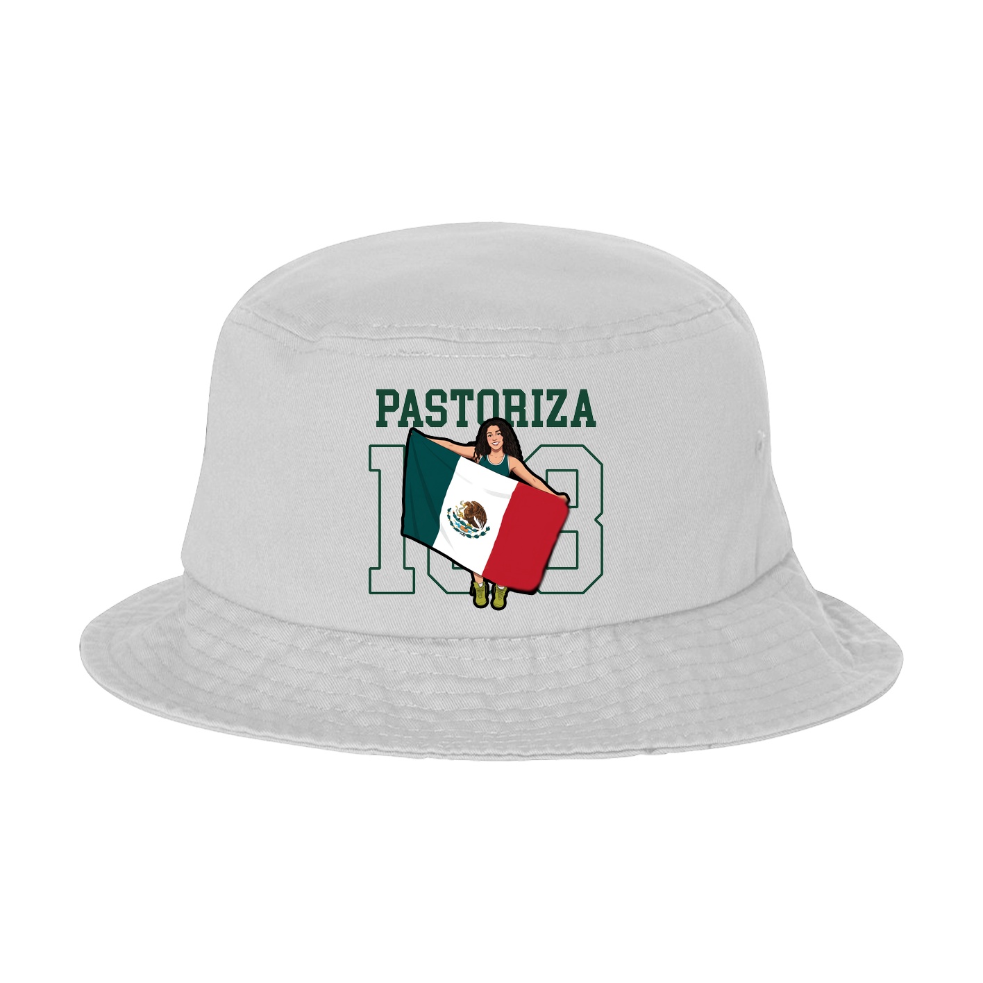 Bucket Cap — Shirsey in White