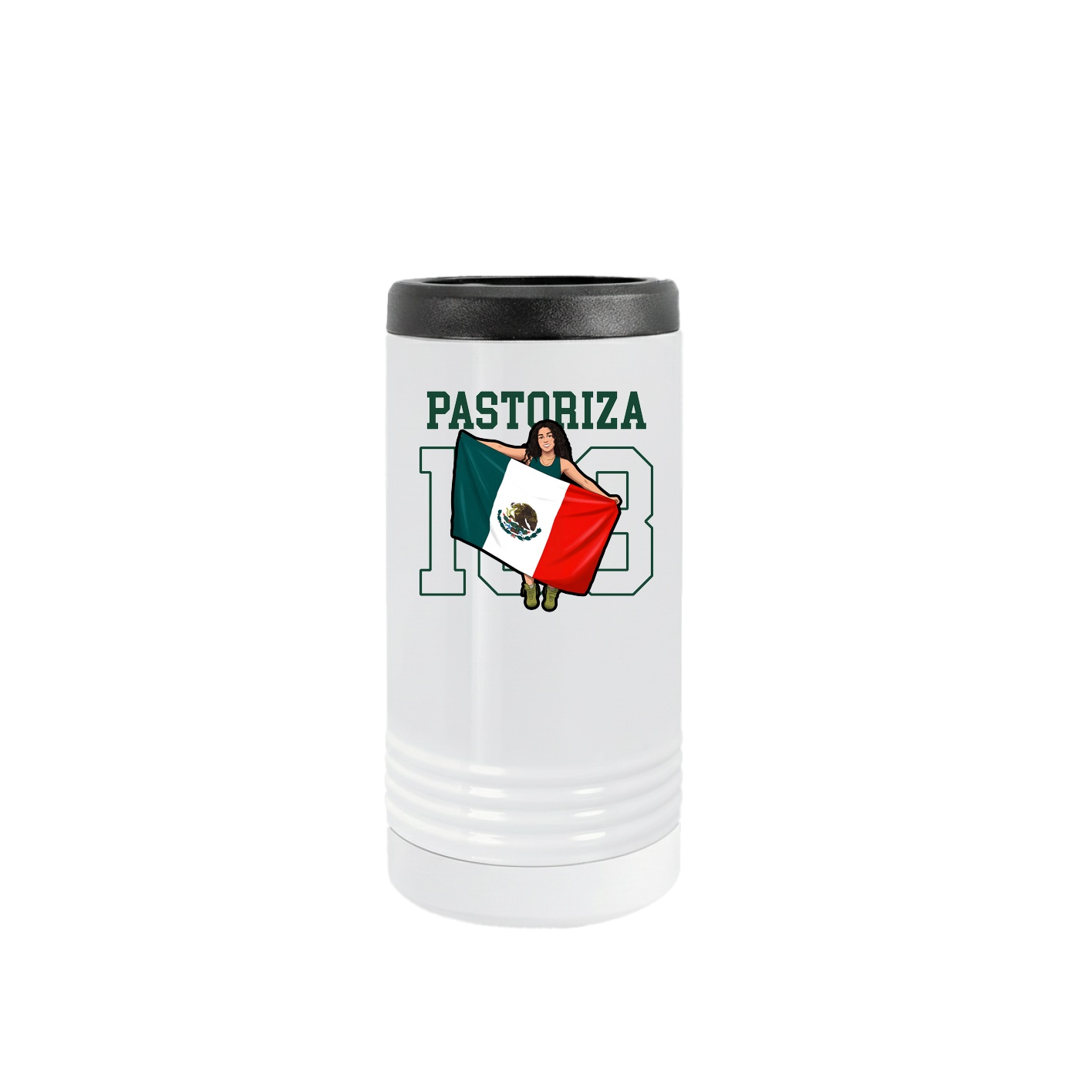Slim Beverage Holder — Shirsey in White