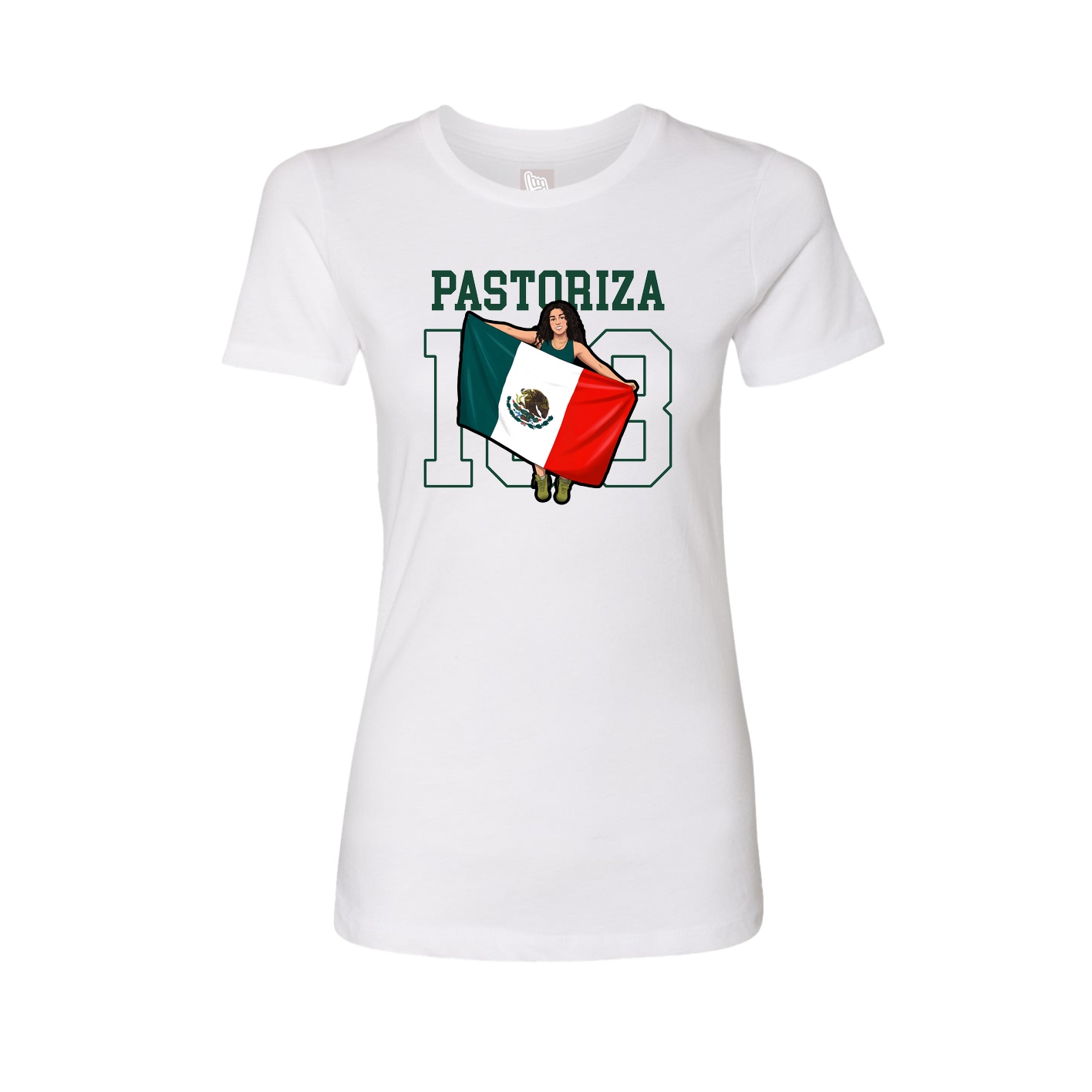 Fitted Women's Tee — Shirsey in White