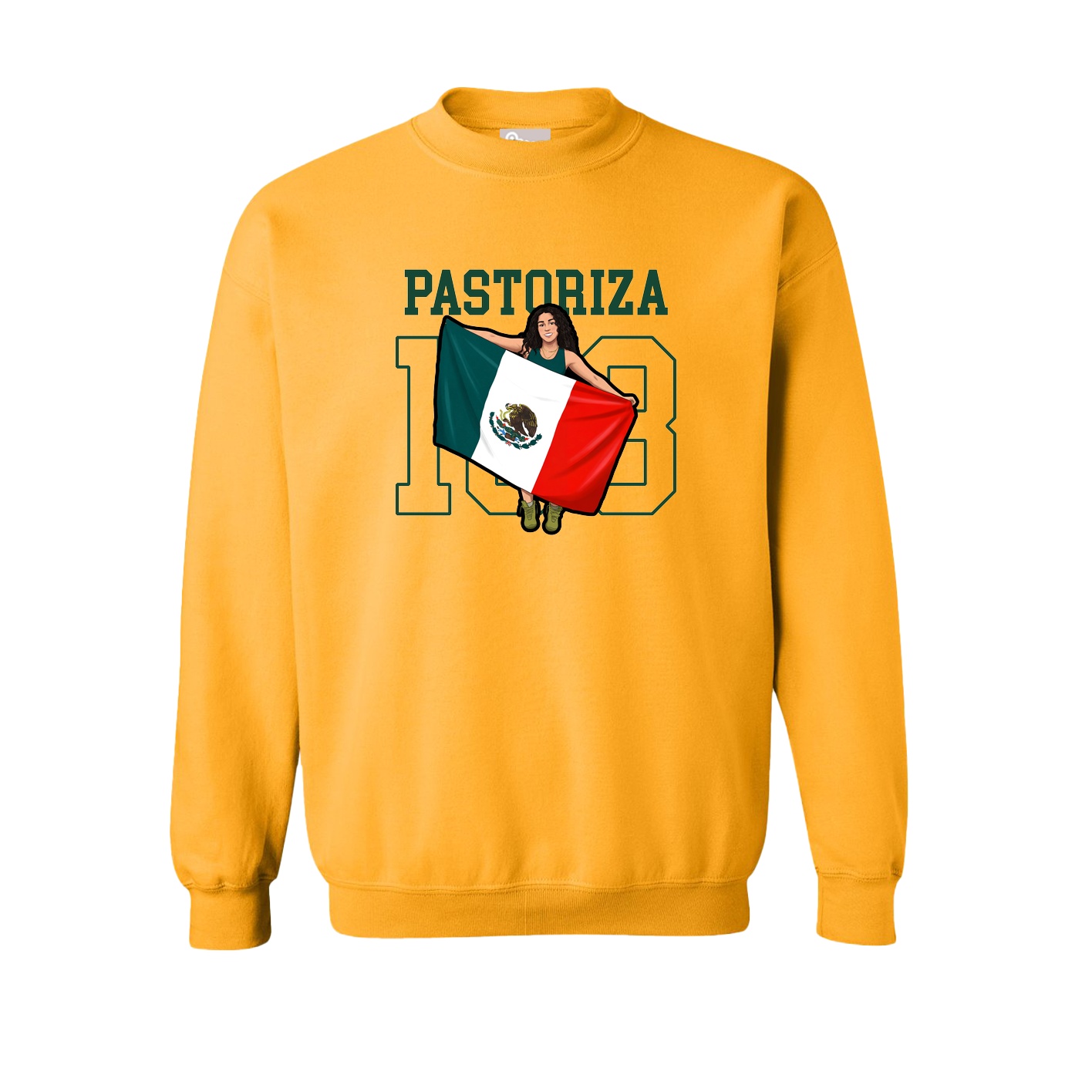 Fleece Crew — Shirsey in Gold