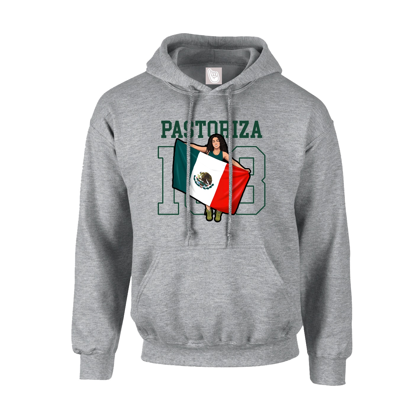 Youth Hoodie — Shirsey in Grey