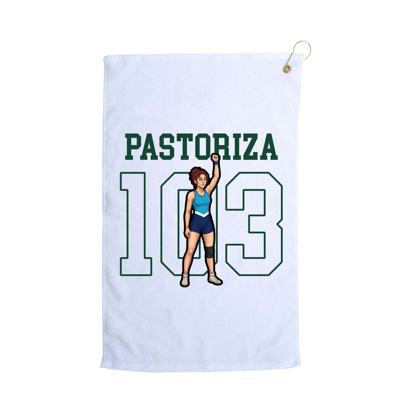 Golf Towel — Shirsey in White