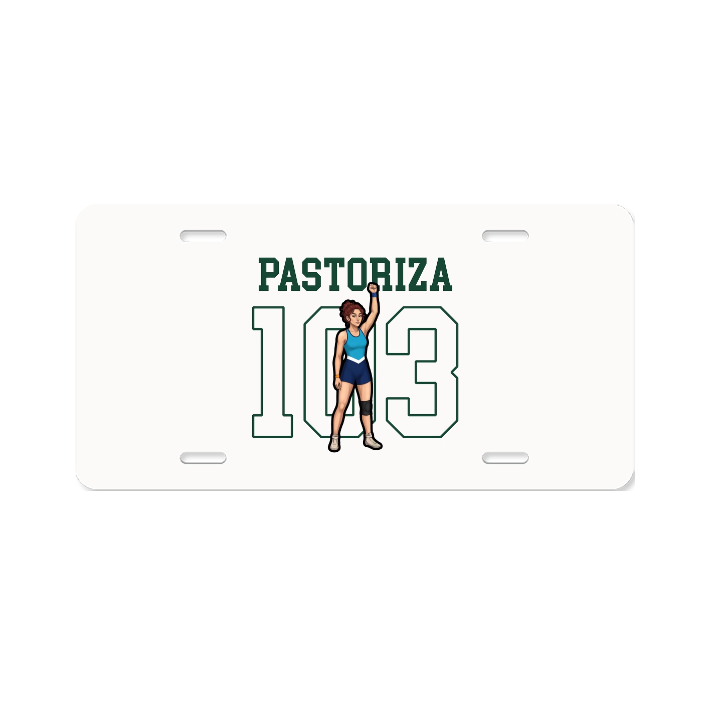 License Plate — Shirsey in Classic