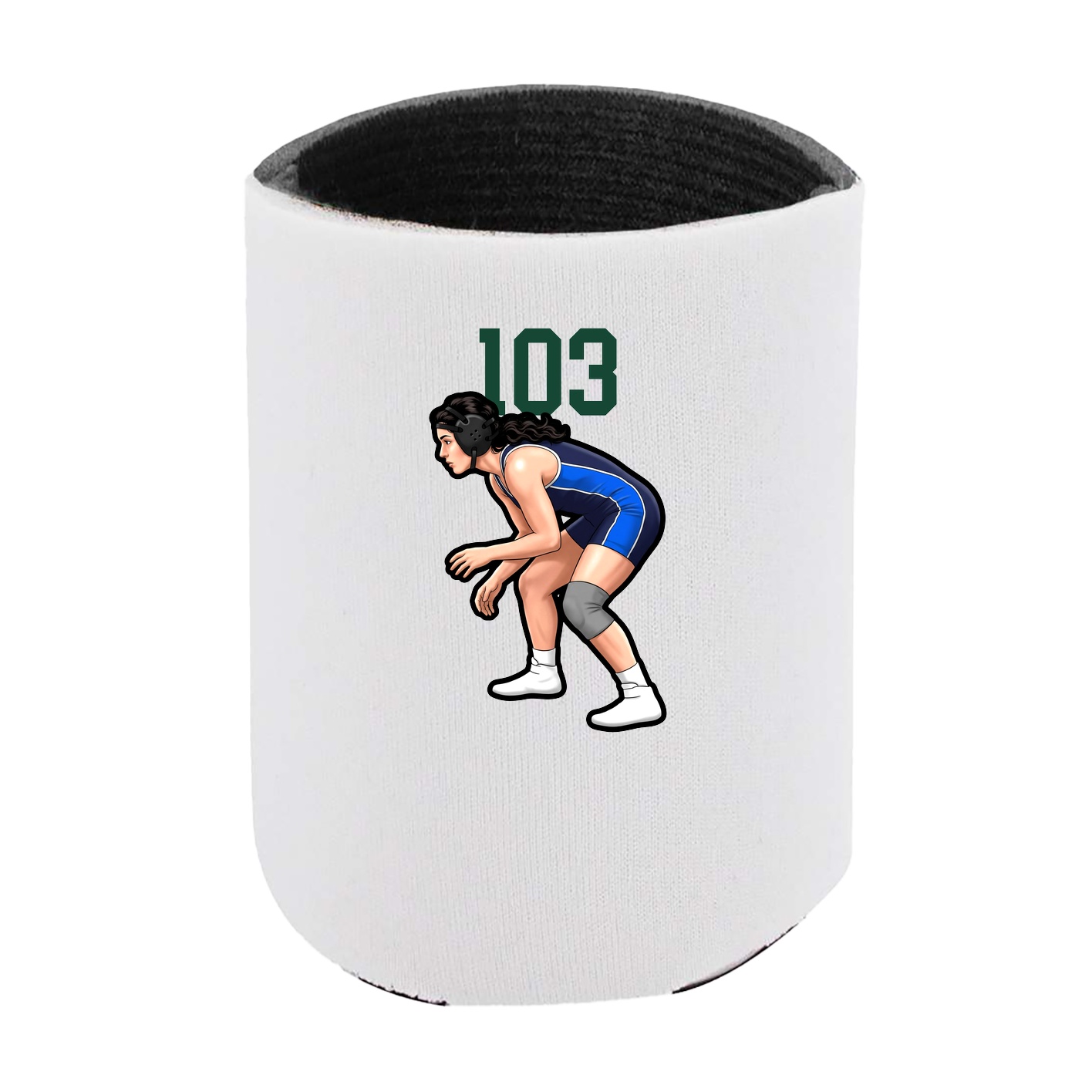 Can Holder — Number Top in White
