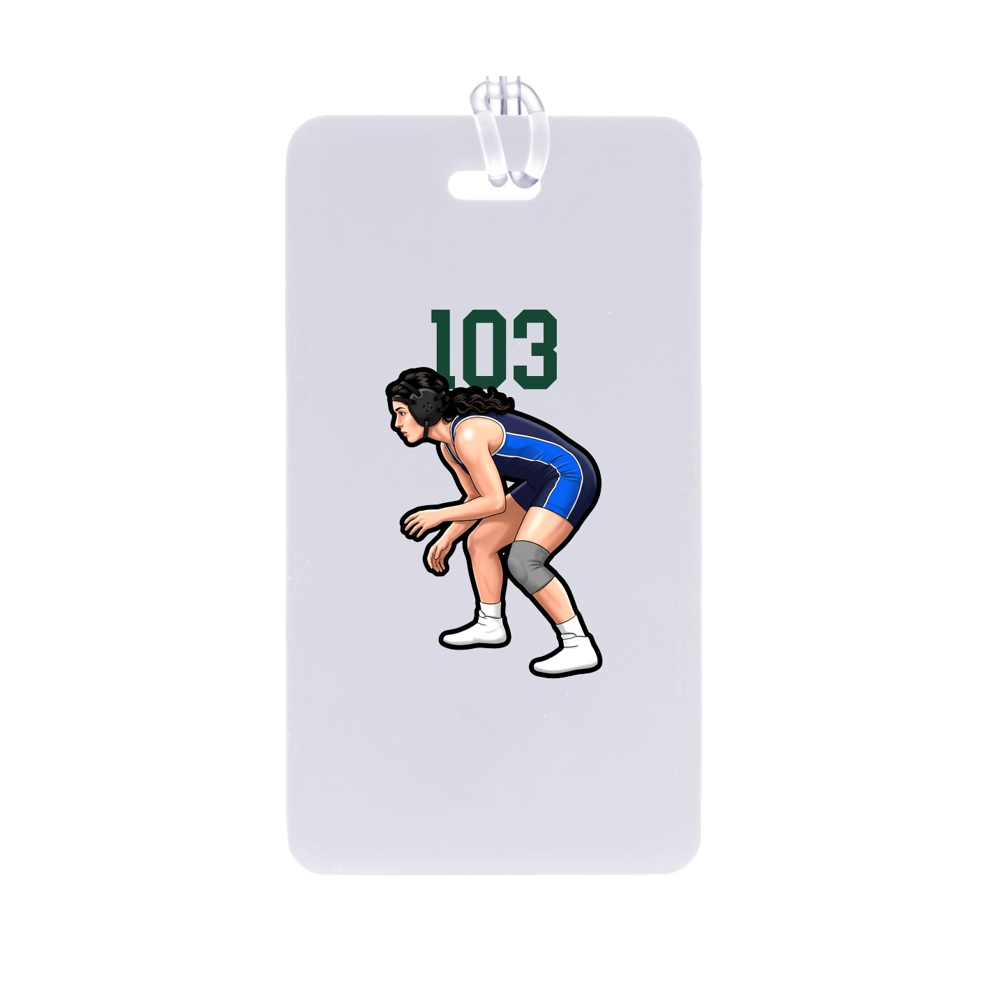 Bag Tag — Number Top in Classic