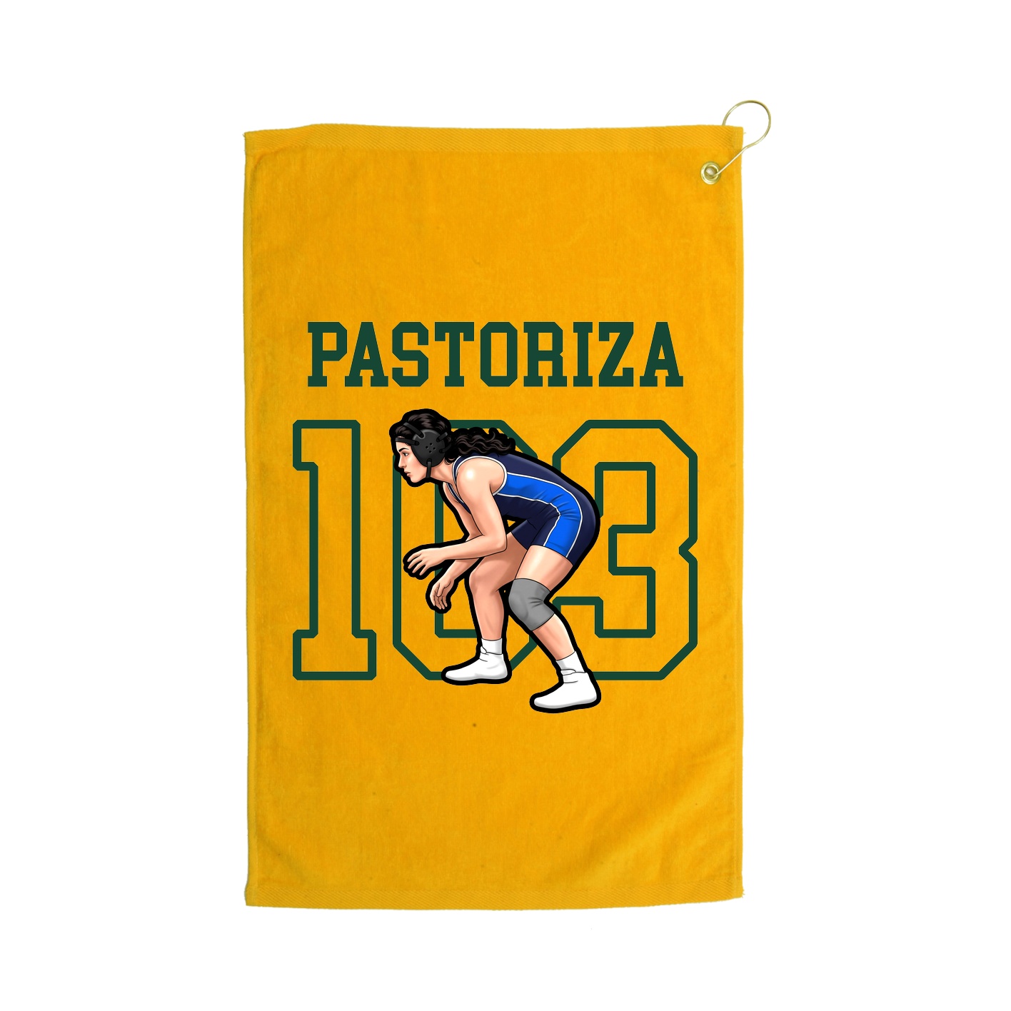 Golf Towel — Shirsey in Gold