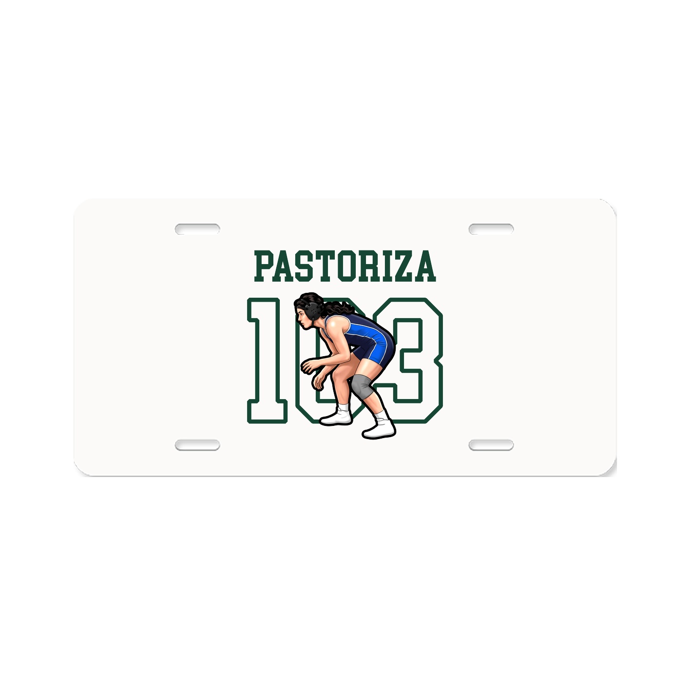 License Plate — Shirsey in Classic
