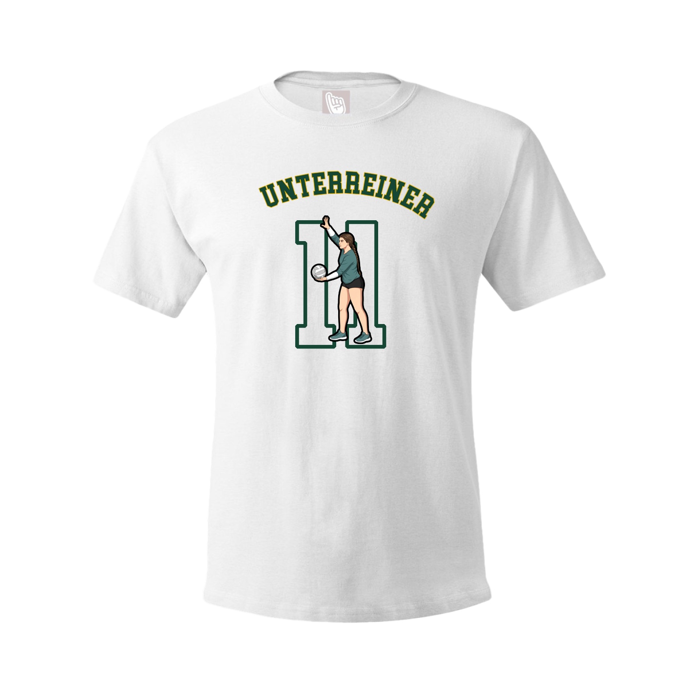 Youth Tee — Shirsey Arch in White