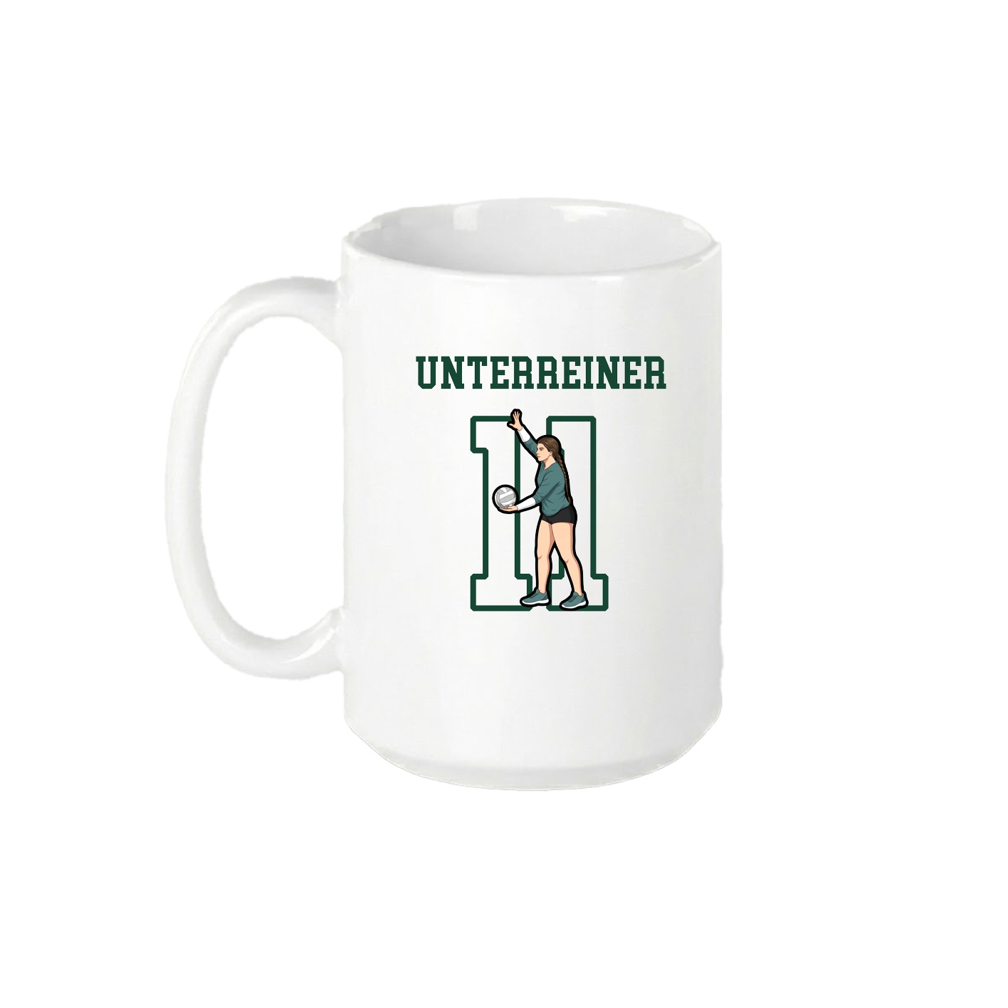 15oz Coffee Mug — Shirsey in White