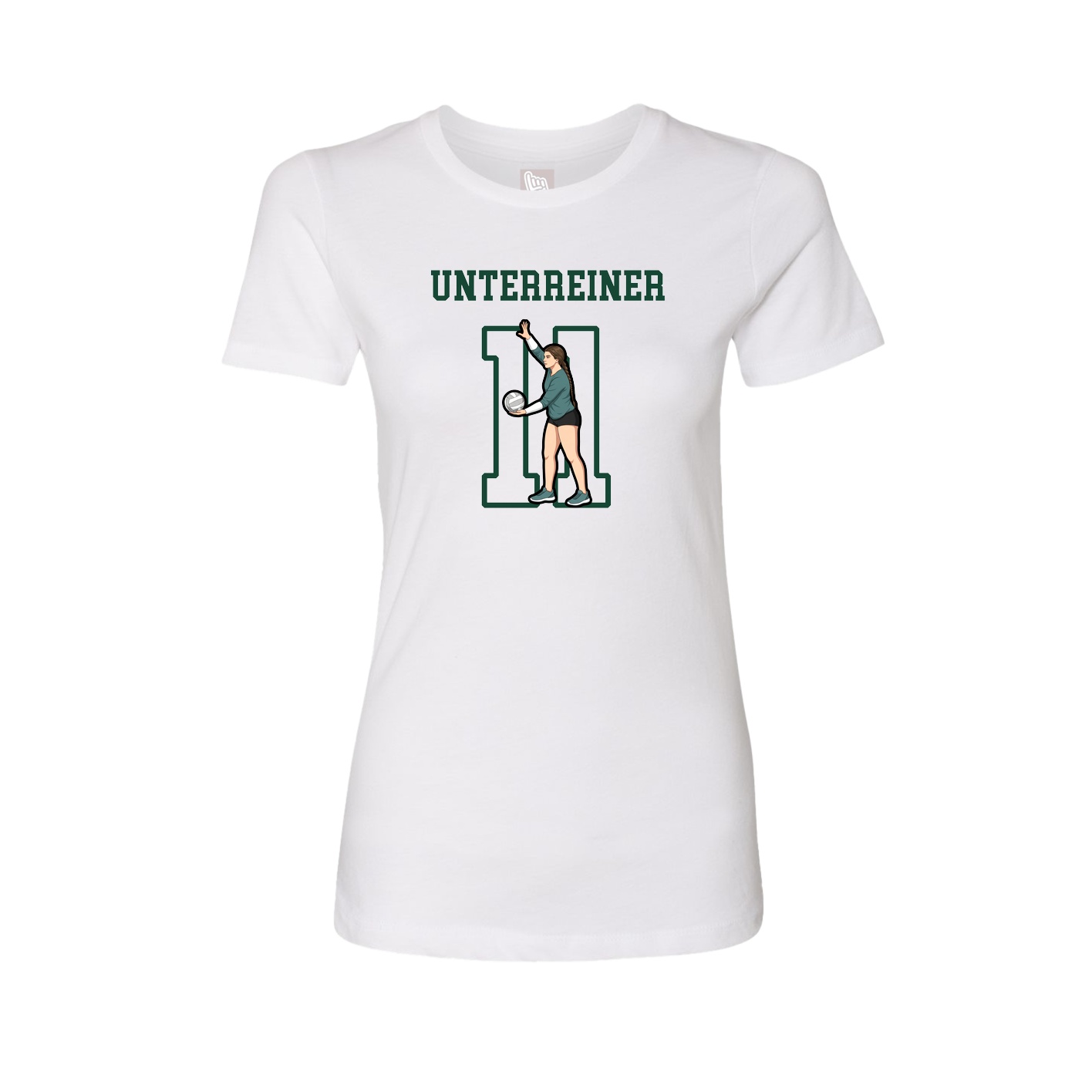 Fitted Women's Tee — Shirsey in White