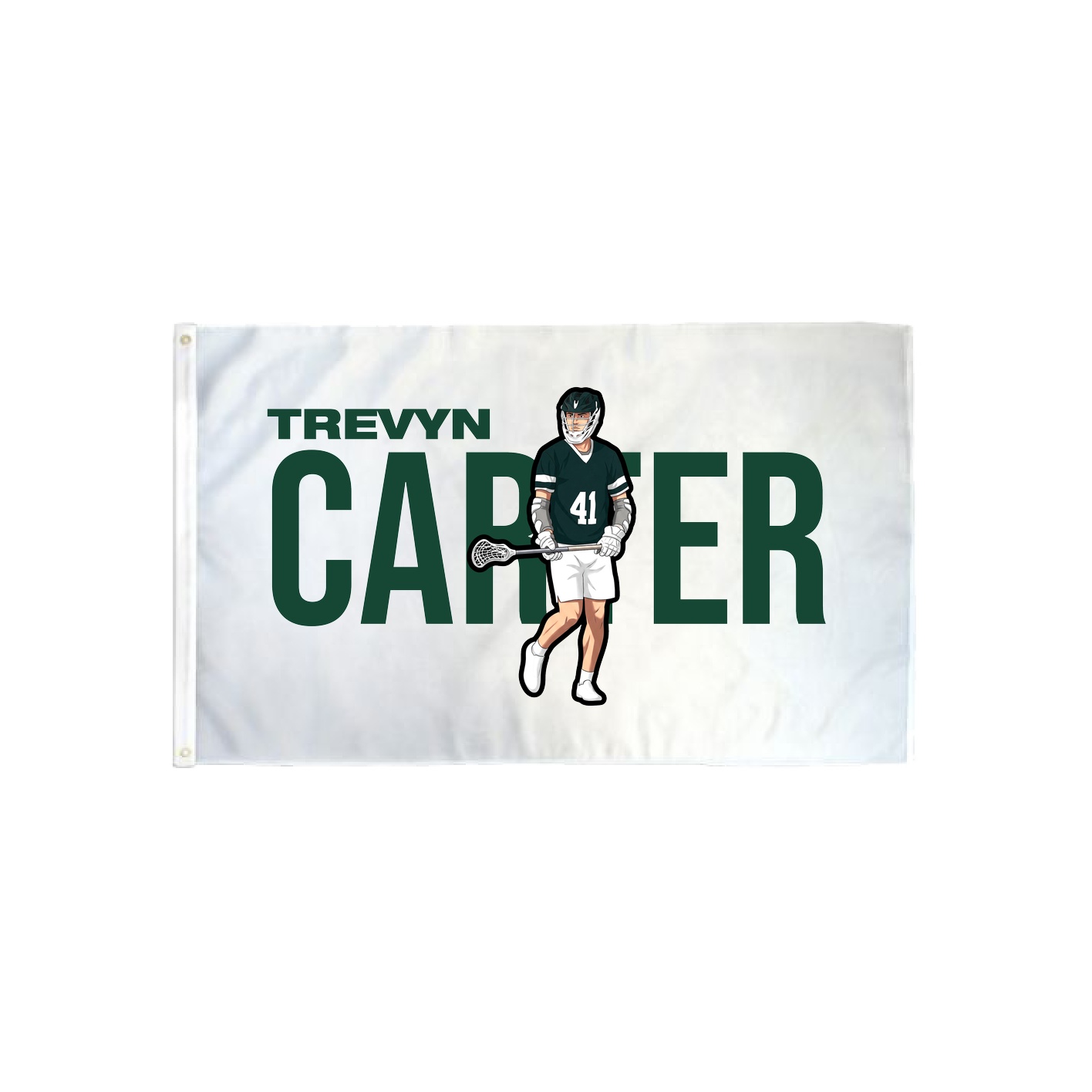 3x5 Flag — Player Name in Classic