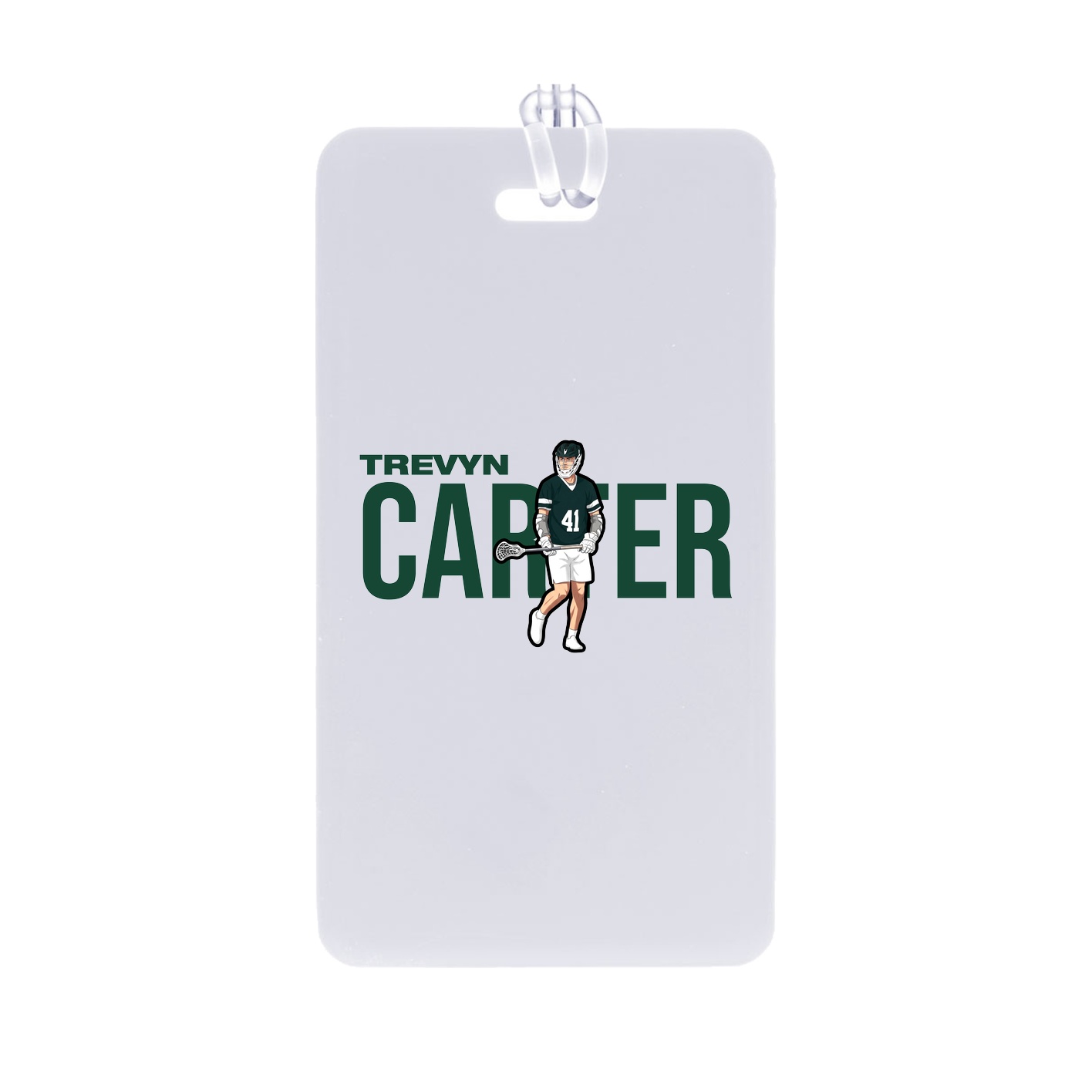Bag Tag — Player Name in Classic