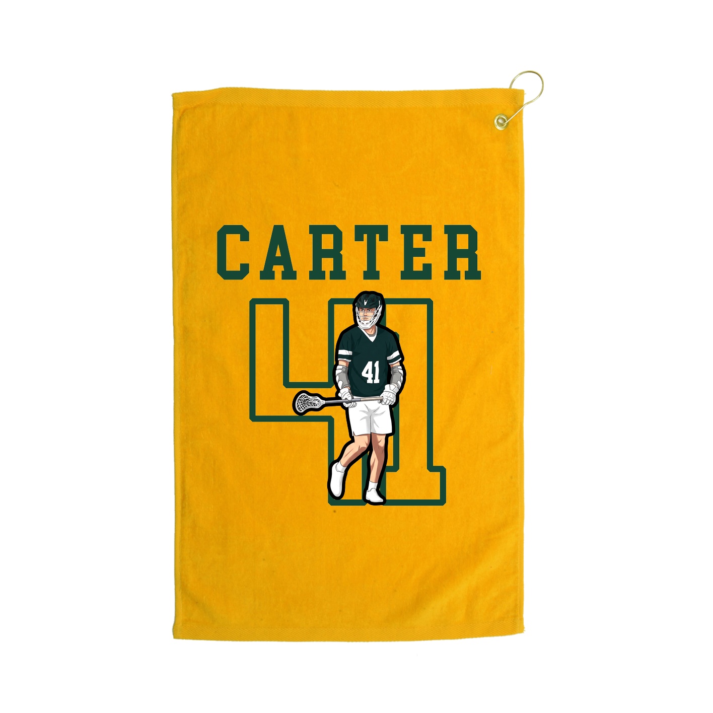 Golf Towel — Shirsey in Gold