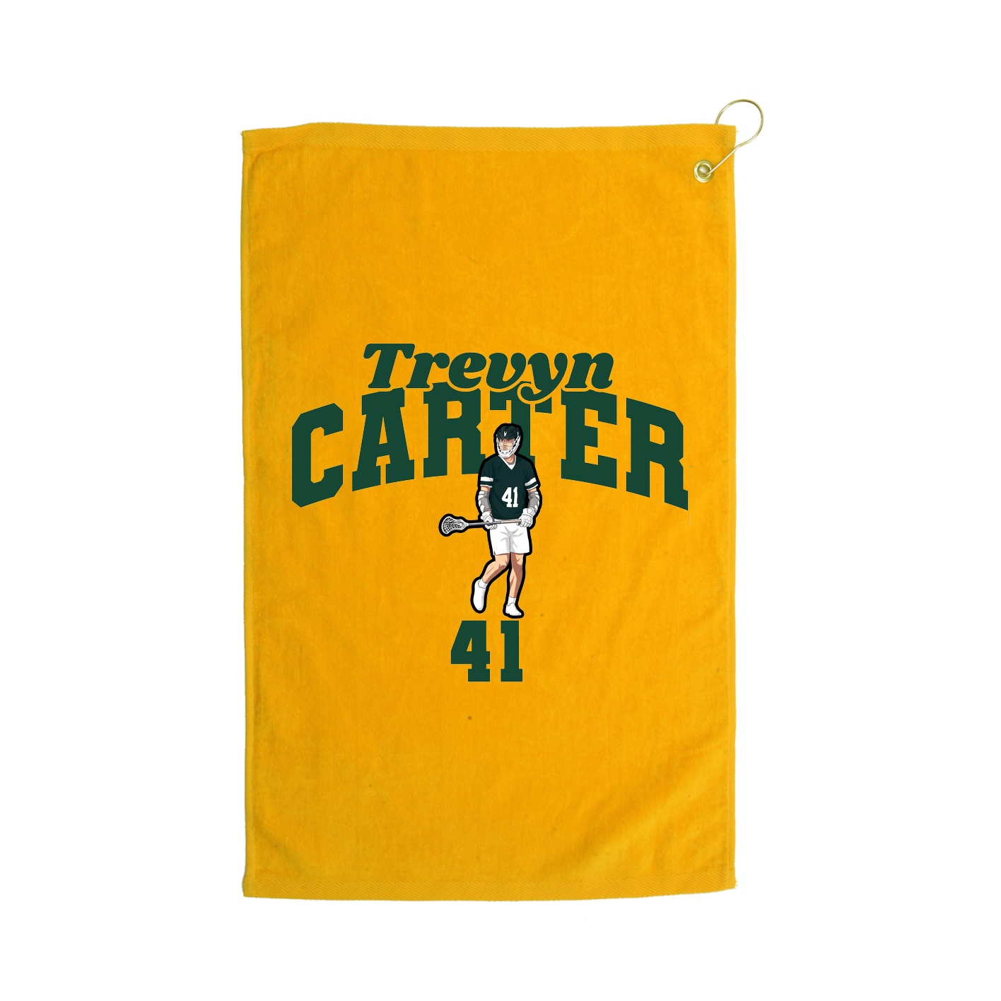 Golf Towel — Signature Arch in Gold