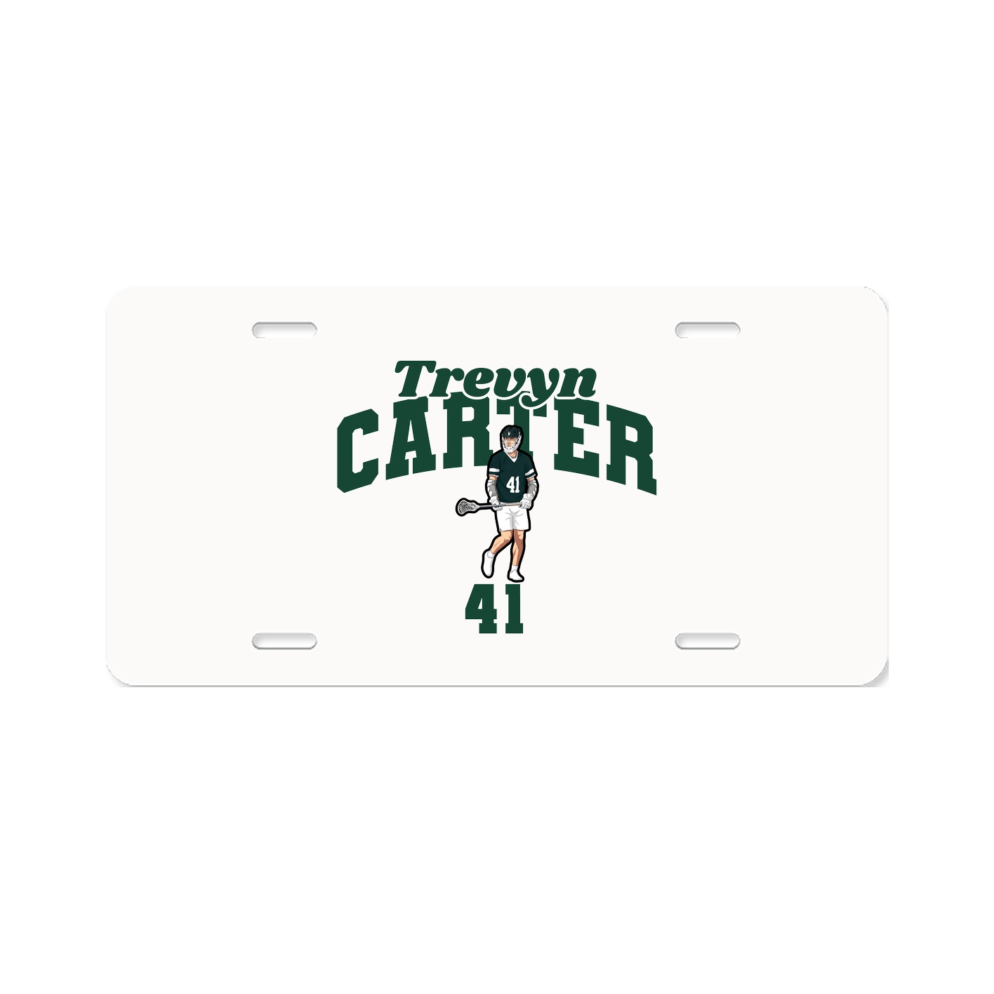 License Plate — Signature Arch in Classic