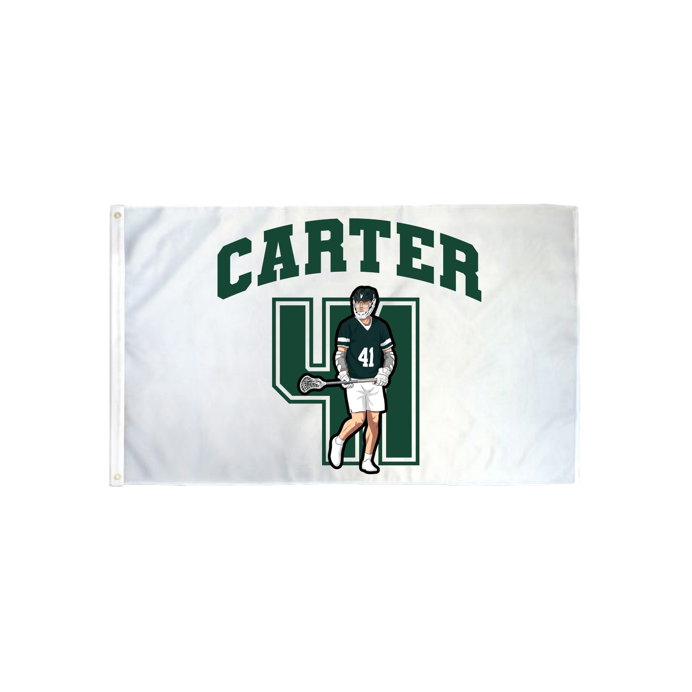 3x5 Flag — Number in Classic