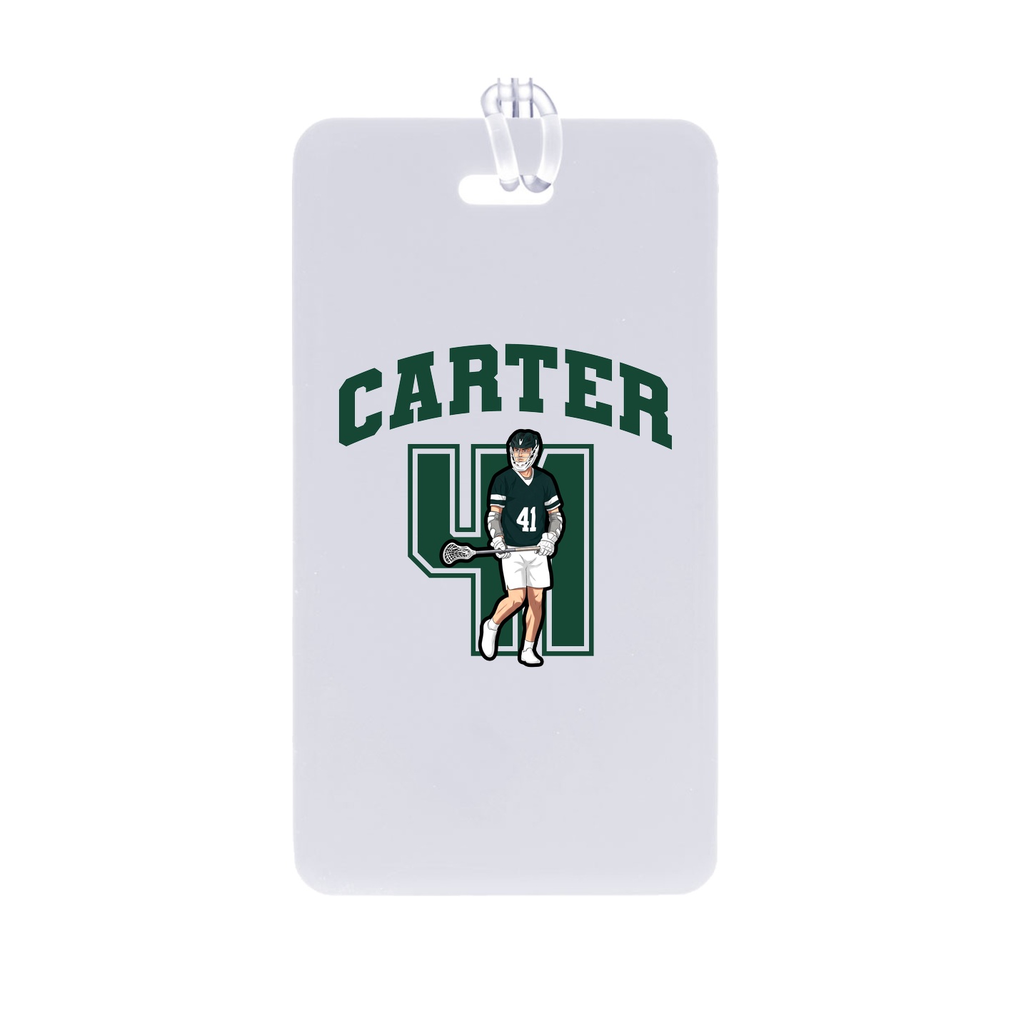 Bag Tag — Number in Classic