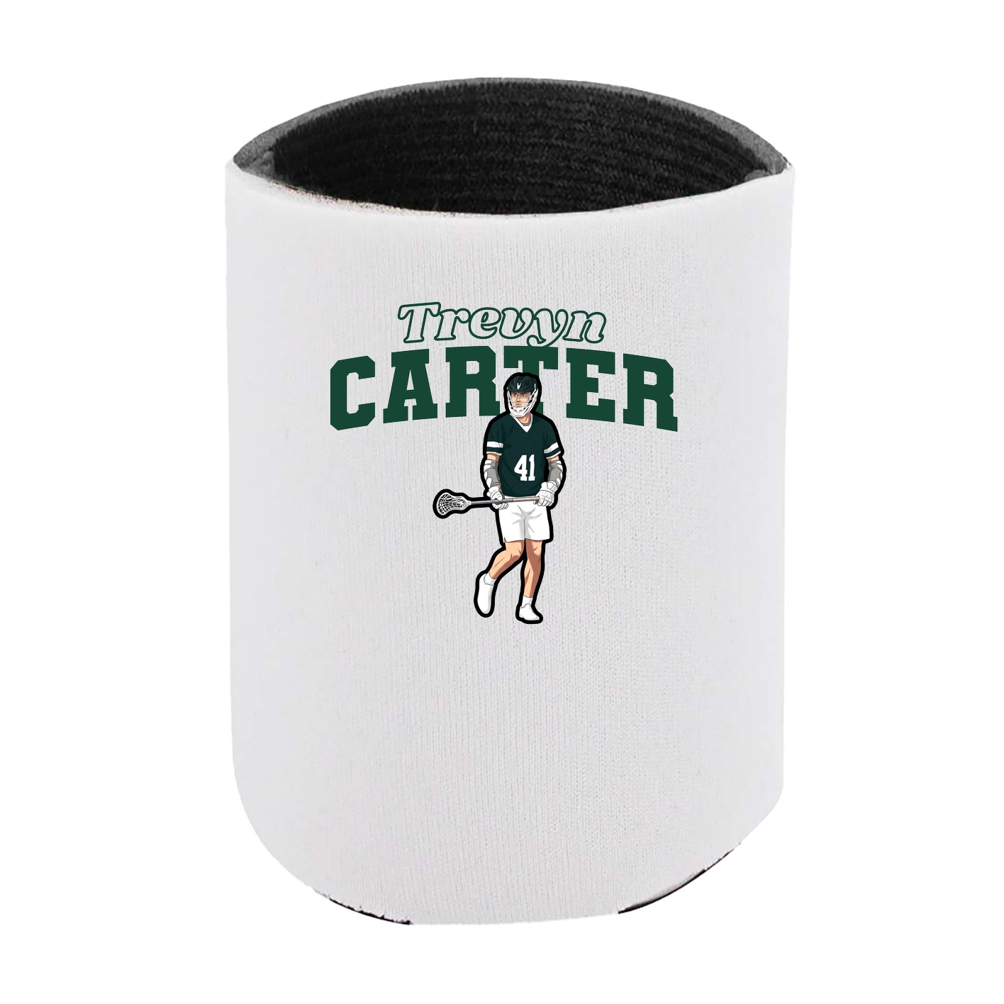 Can Holder — Name Arch in White