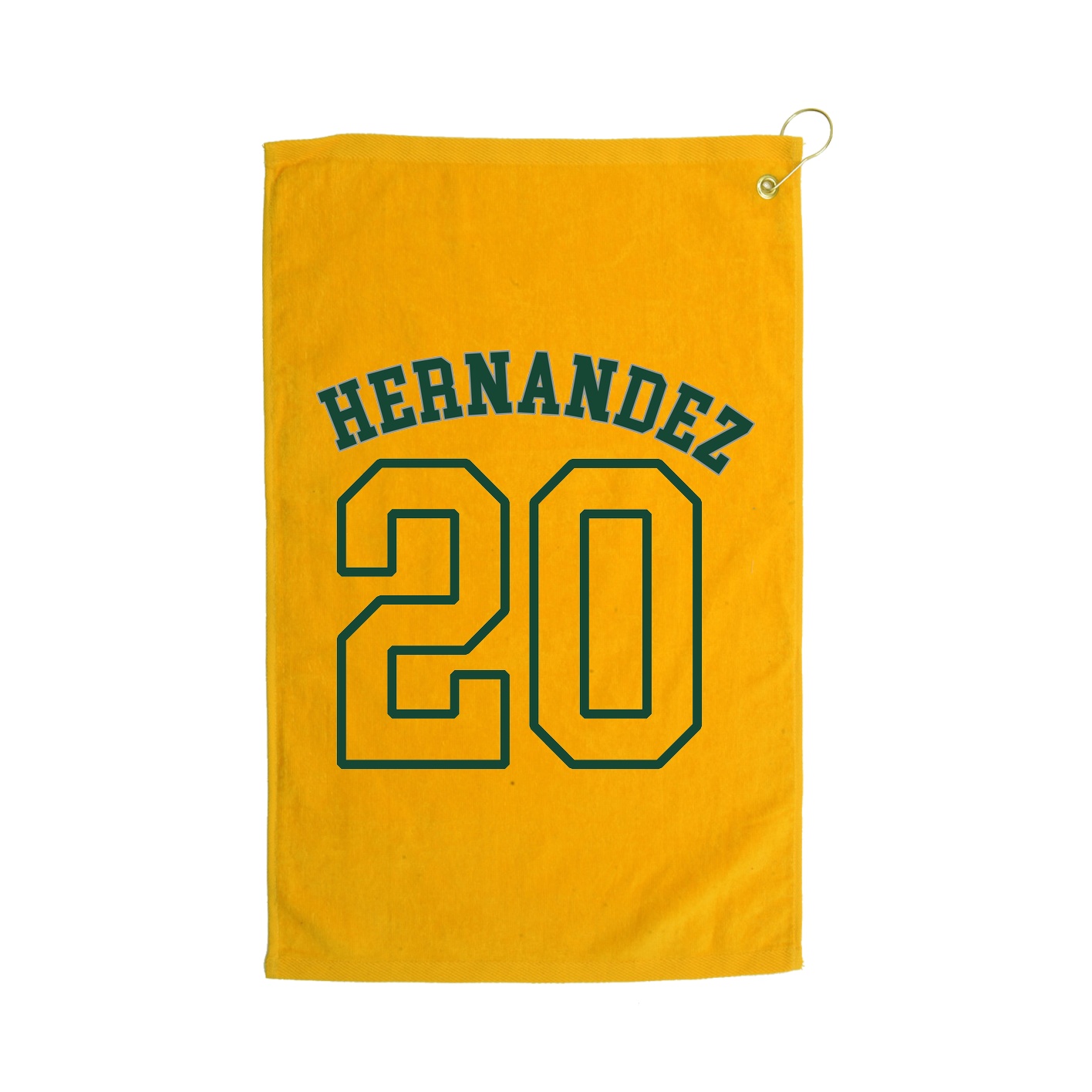 Golf Towel — Shirsey Arch in Gold