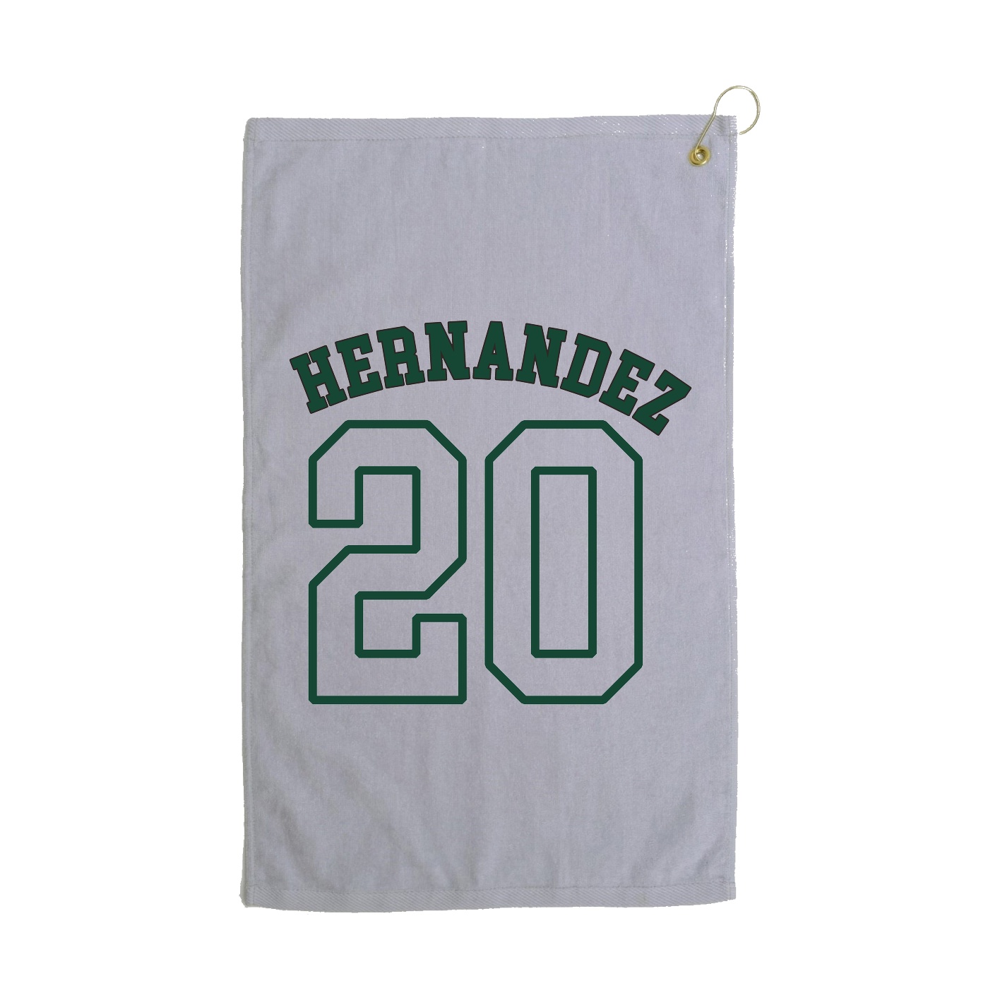 Golf Towel — Shirsey Arch in Grey