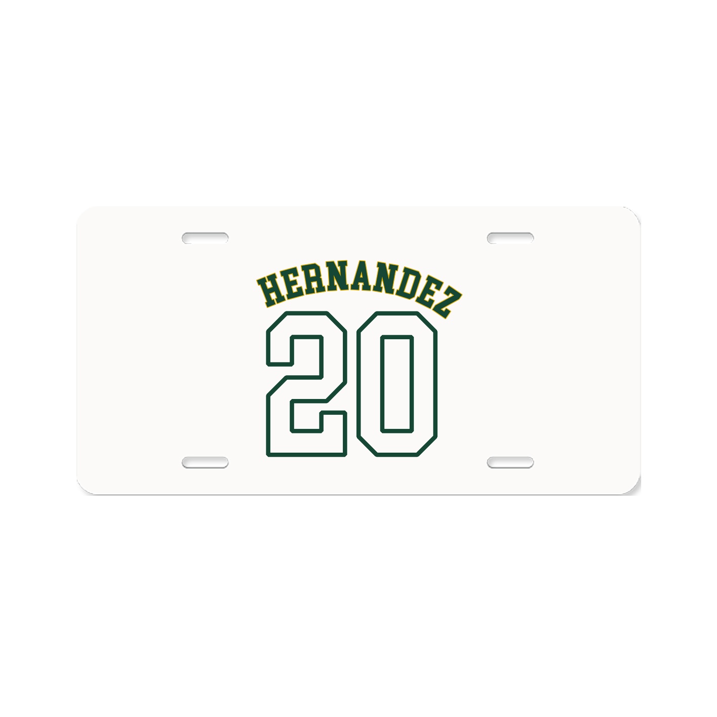 License Plate — Shirsey Arch in Classic