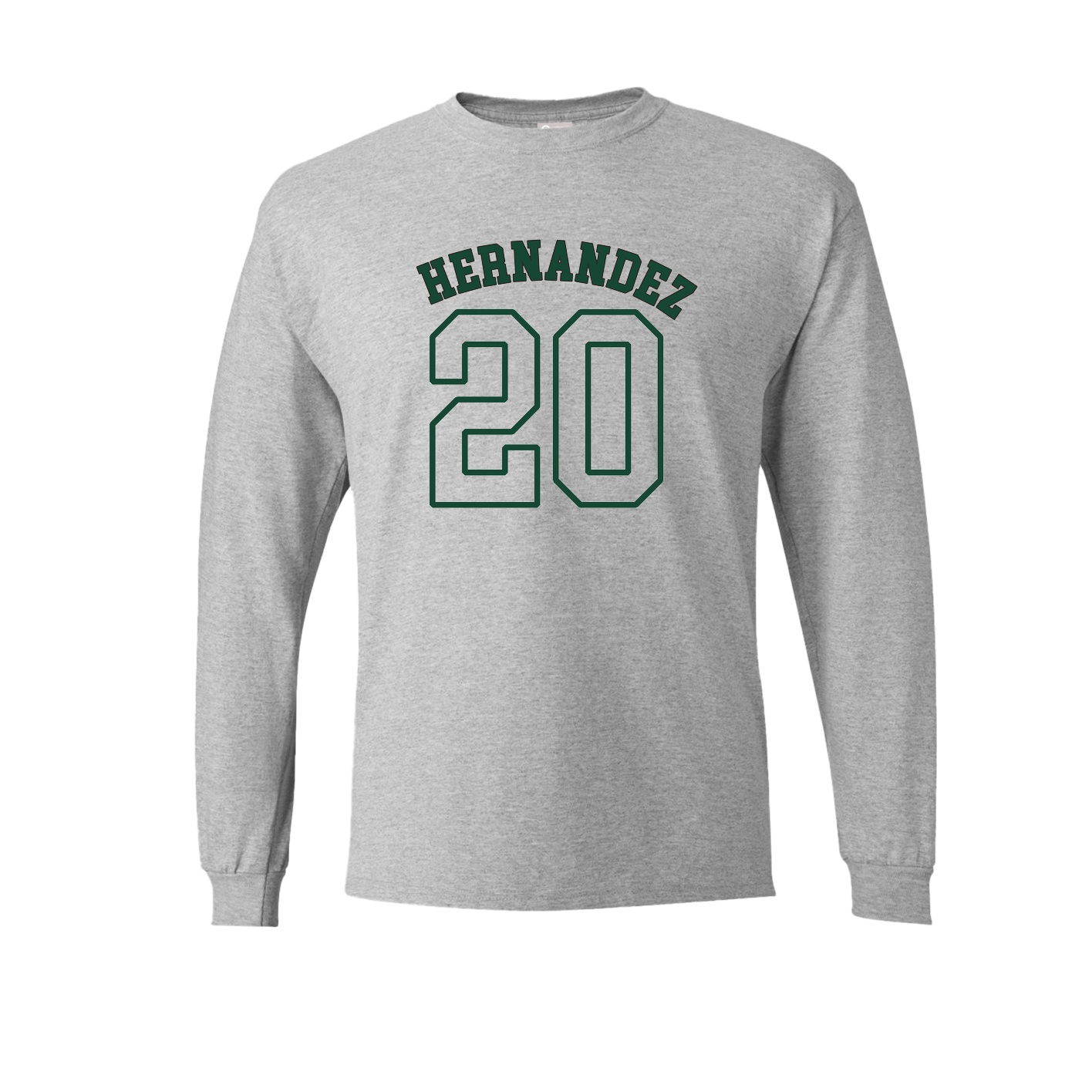 Long Sleeve Tee — Shirsey Arch in Grey