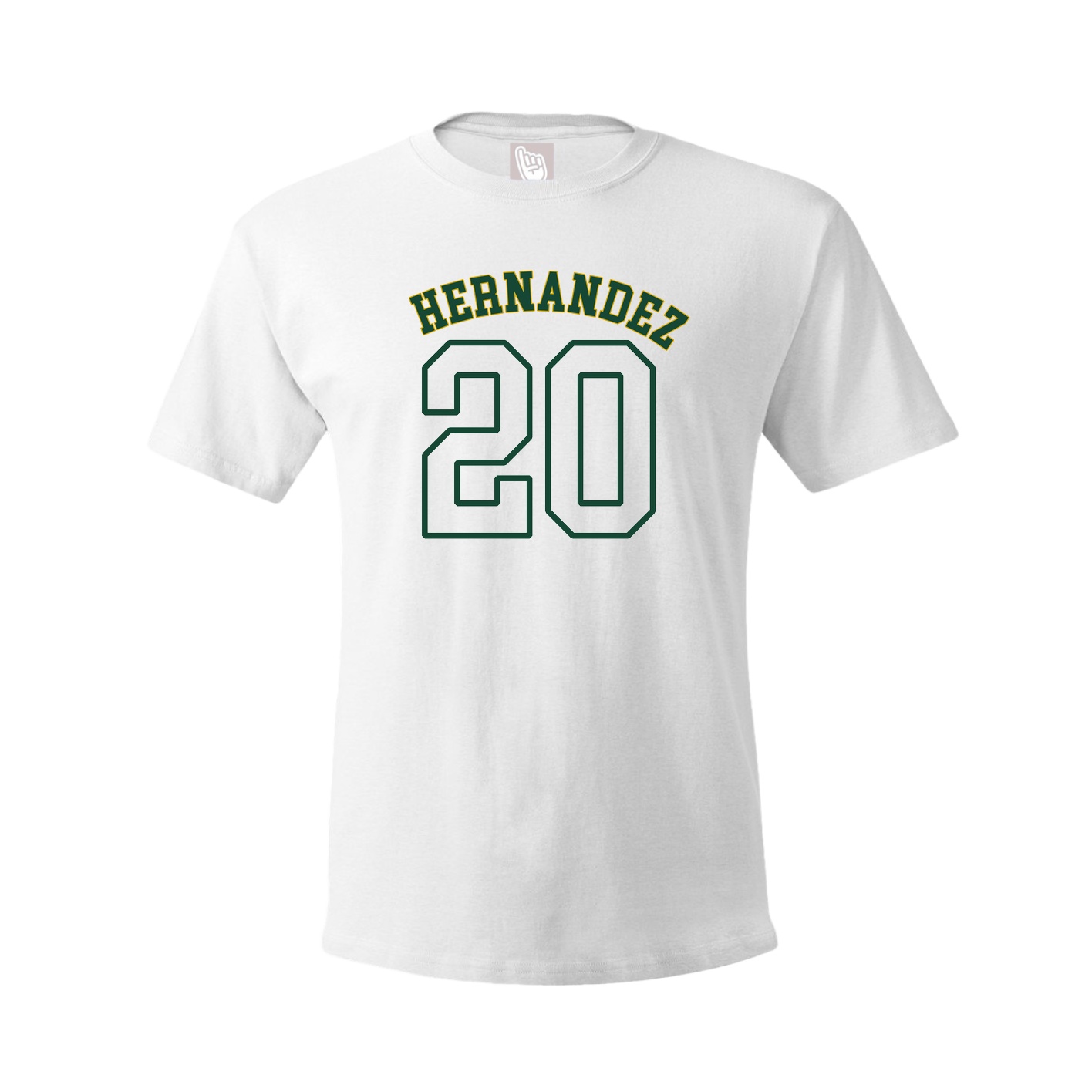 Youth Tee — Shirsey Arch in White