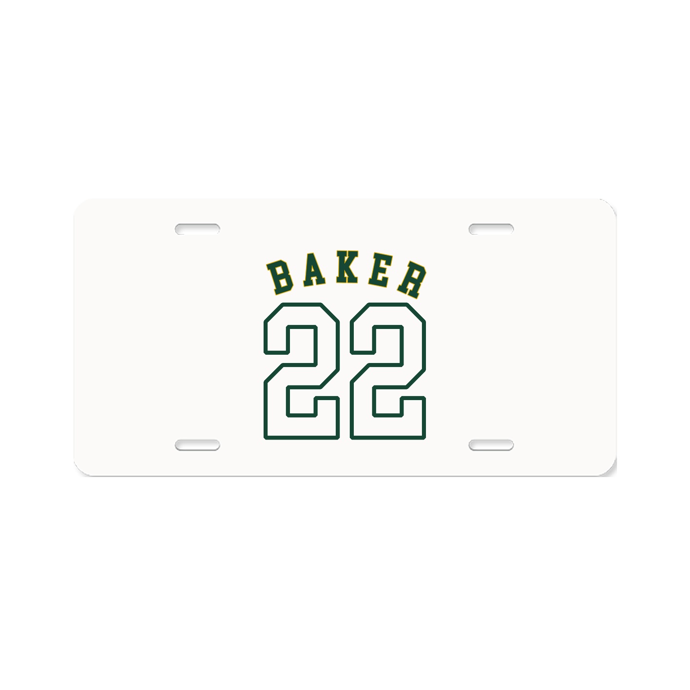 License Plate — Shirsey Arch in Classic