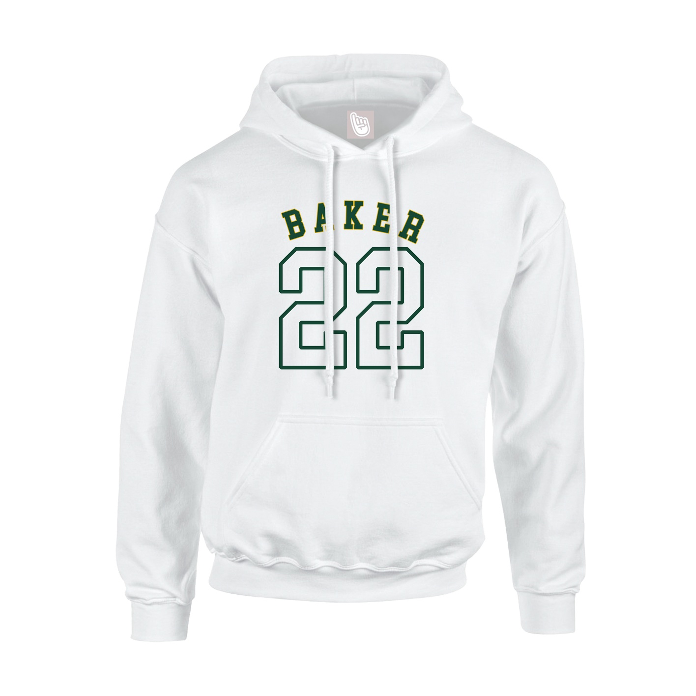 Hoodie — Shirsey Arch in White