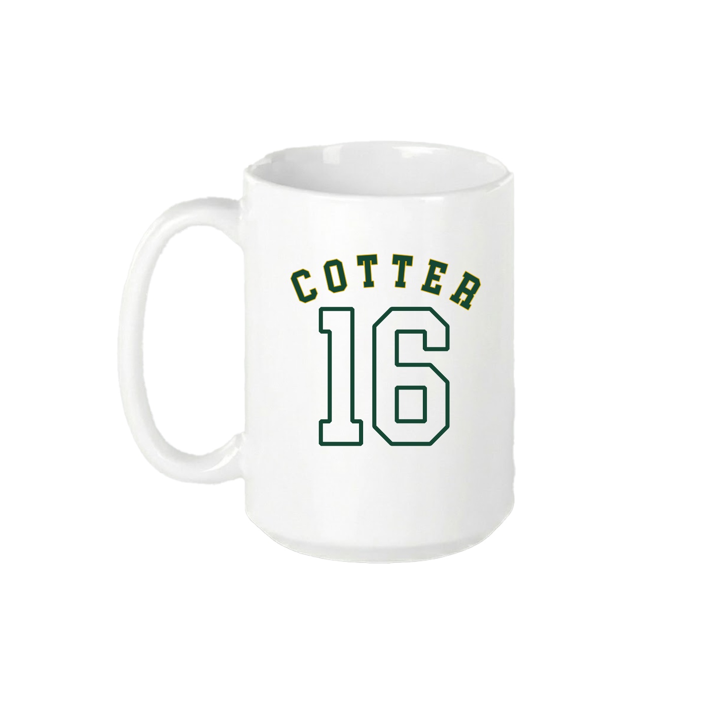 15oz Coffee Mug — Shirsey Arch in White
