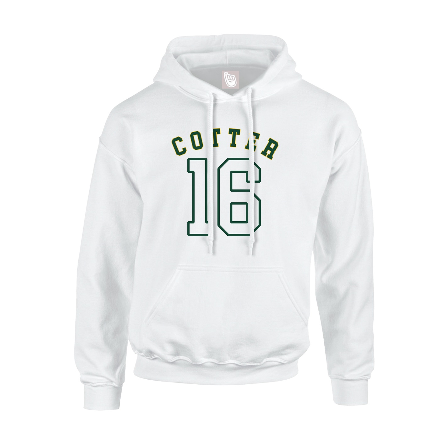 Hoodie — Shirsey Arch in White