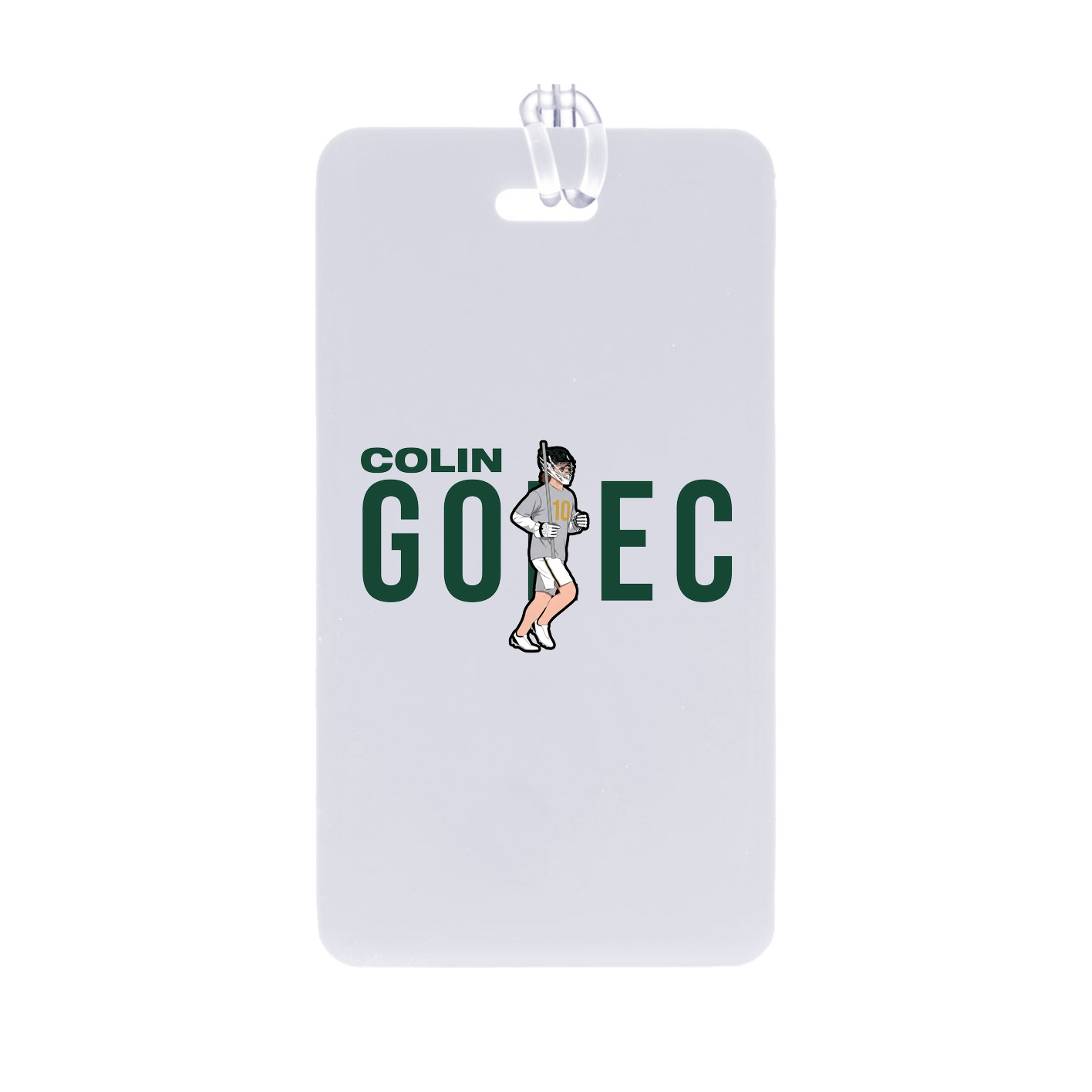 Bag Tag — Player Name in Classic