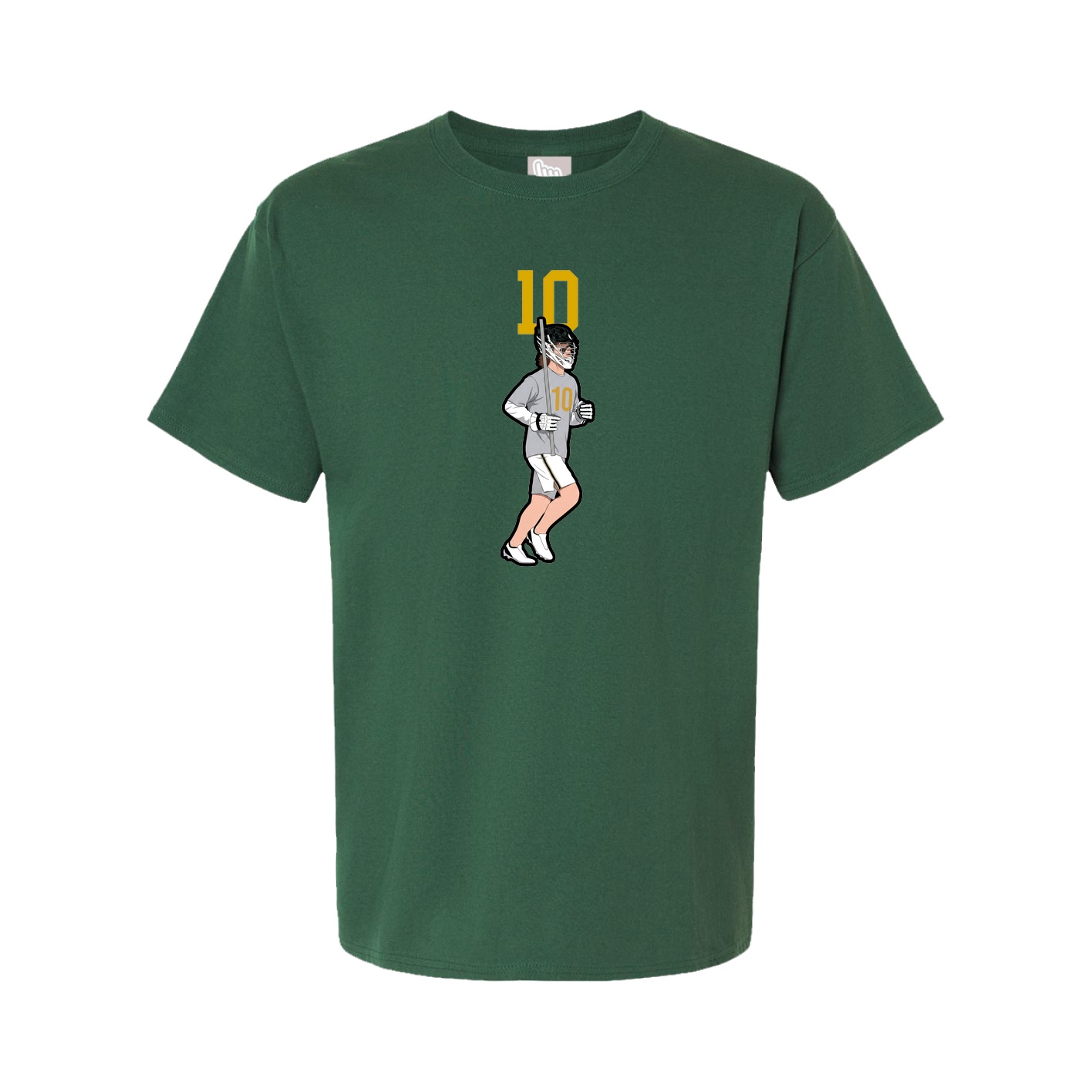 Tee — Number Top in Green