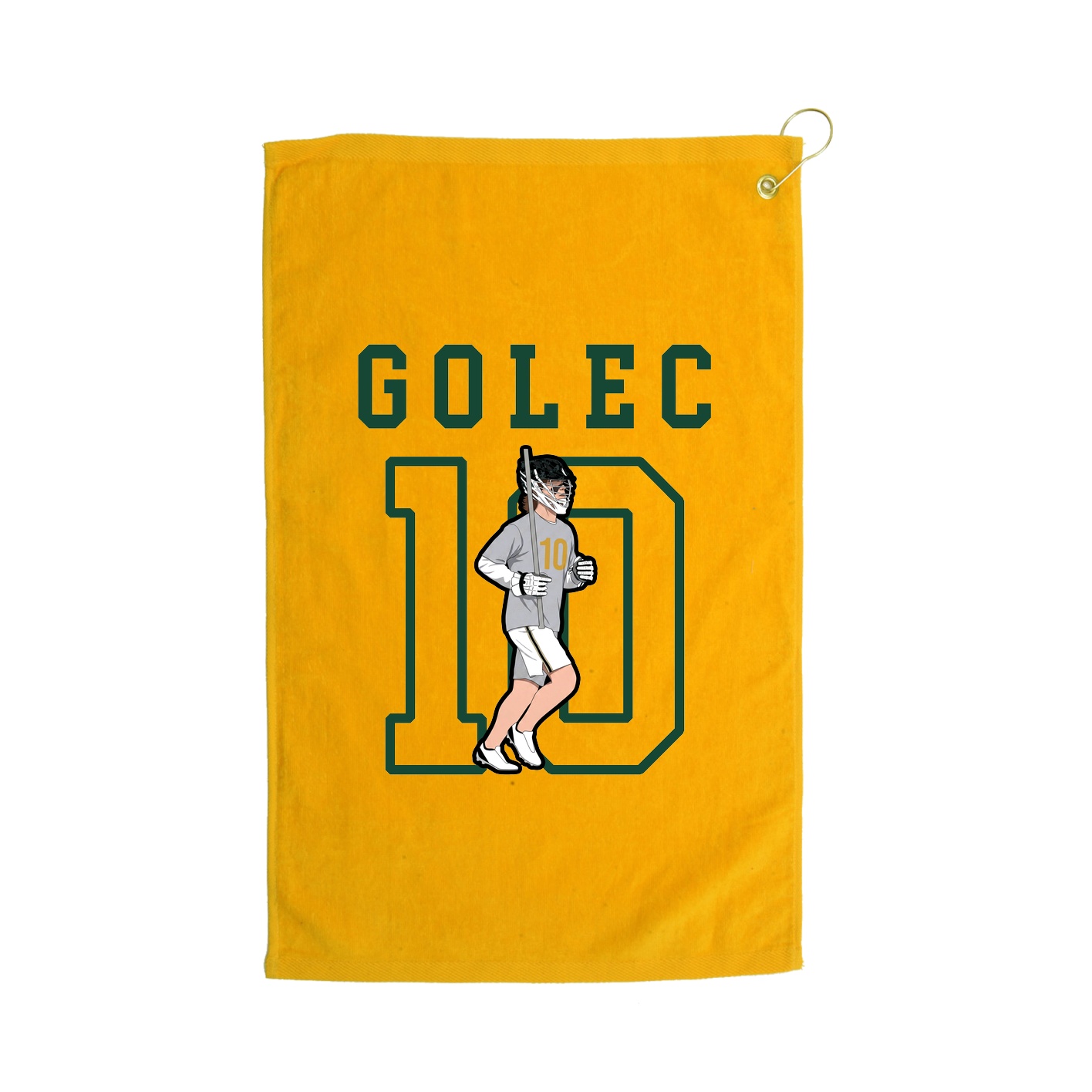 Golf Towel — Shirsey in Gold