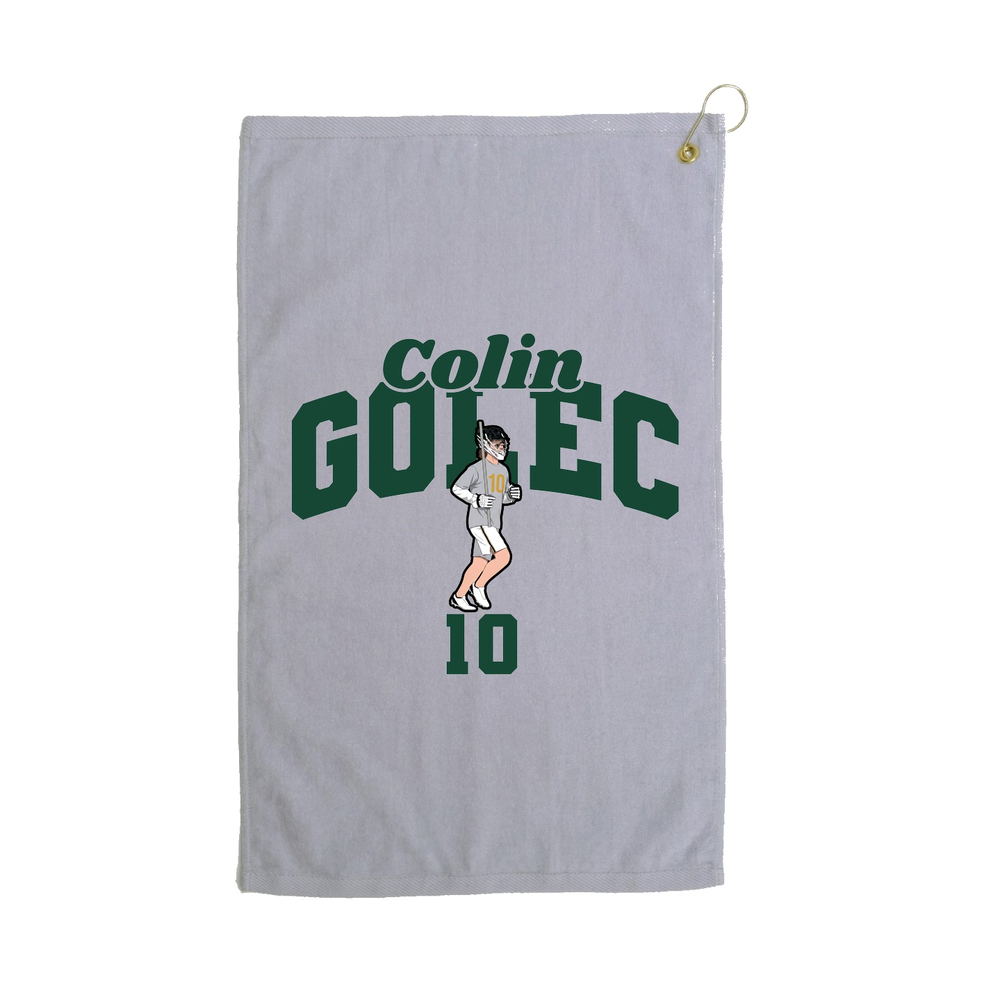 Golf Towel — Signature Arch in Grey