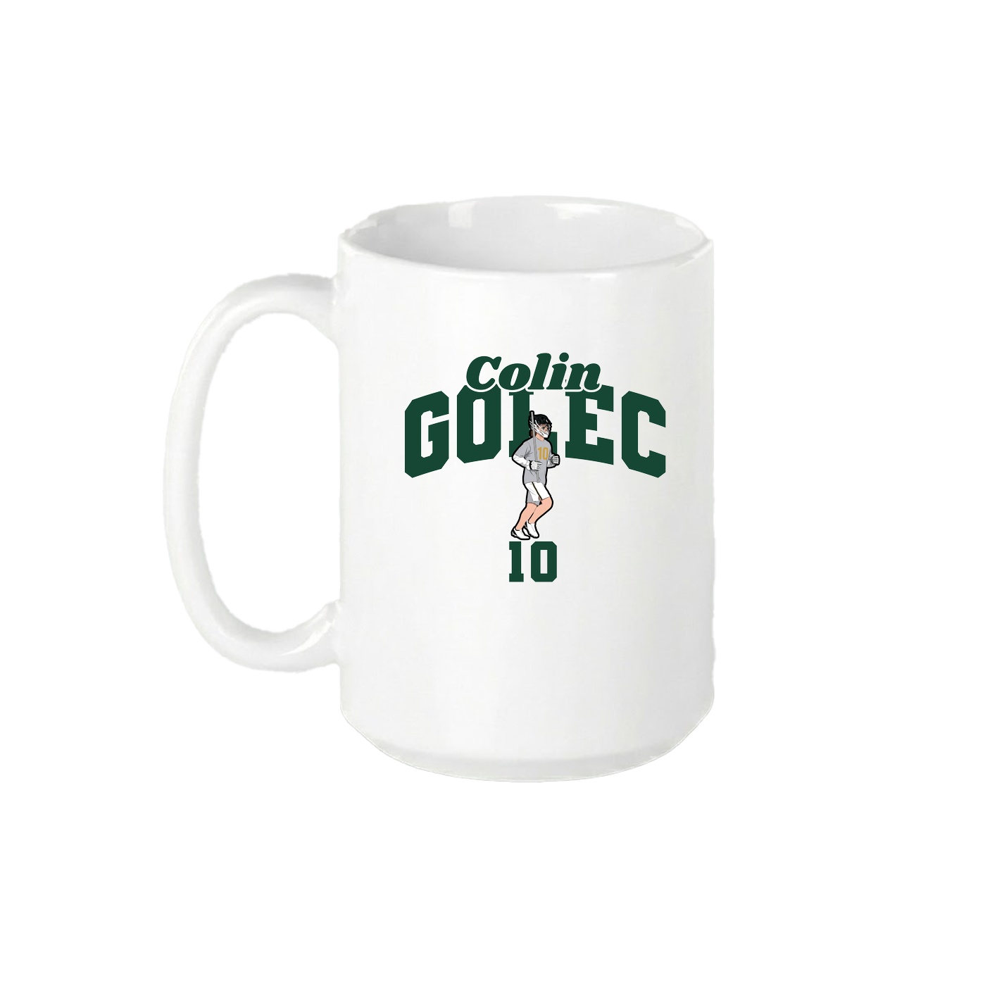 15oz Coffee Mug — Signature Arch in White