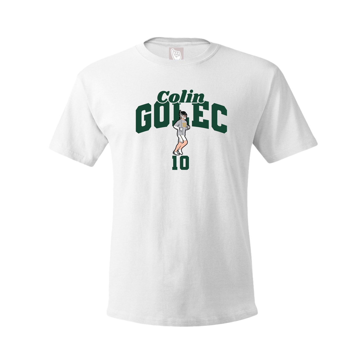 Youth Tee — Signature Arch in White