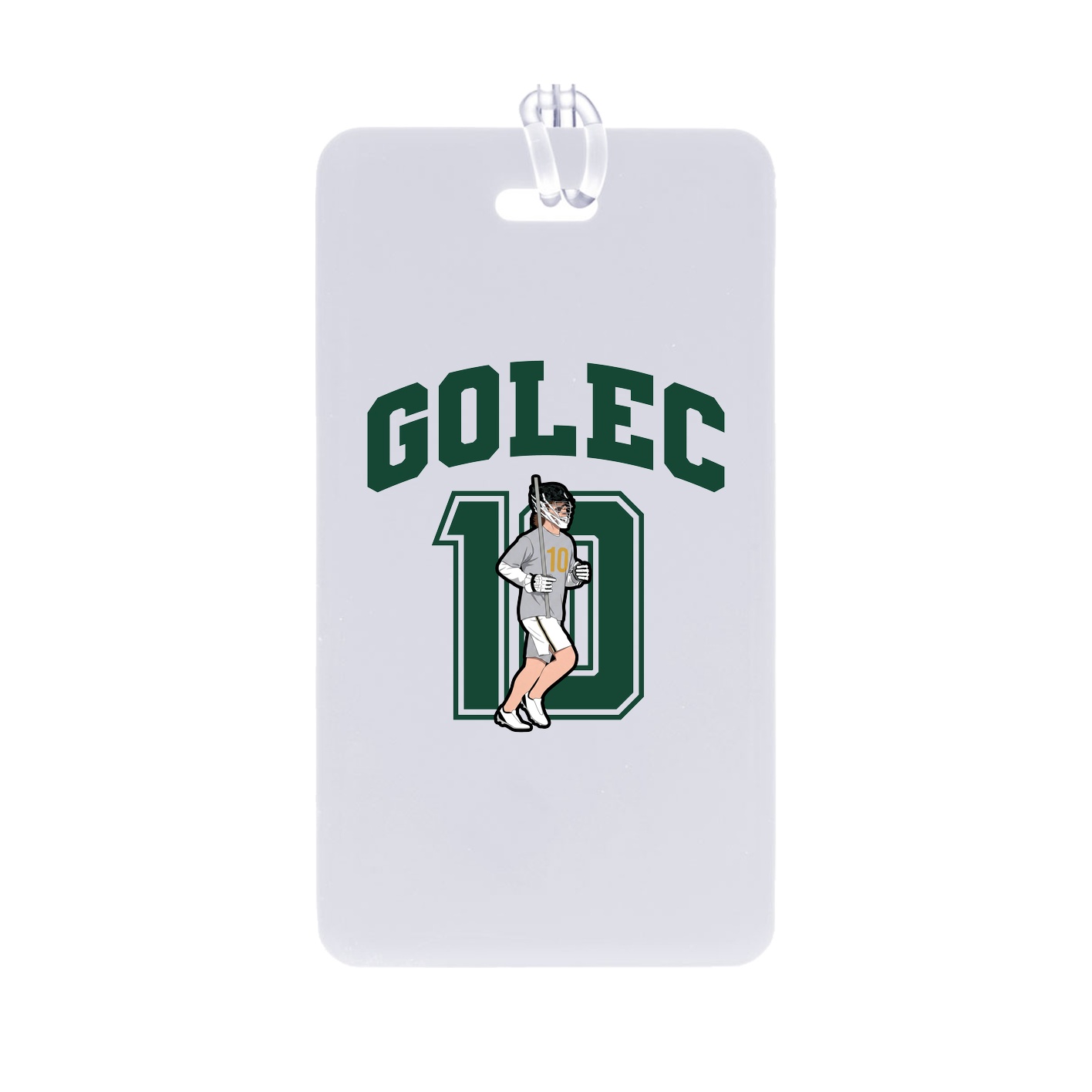 Bag Tag — Number in Classic