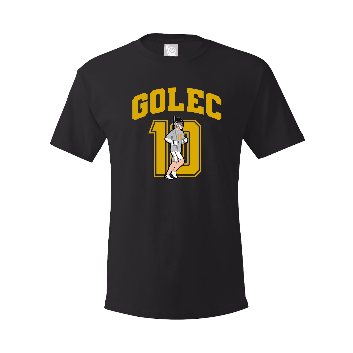 Youth Tee — Number in Black