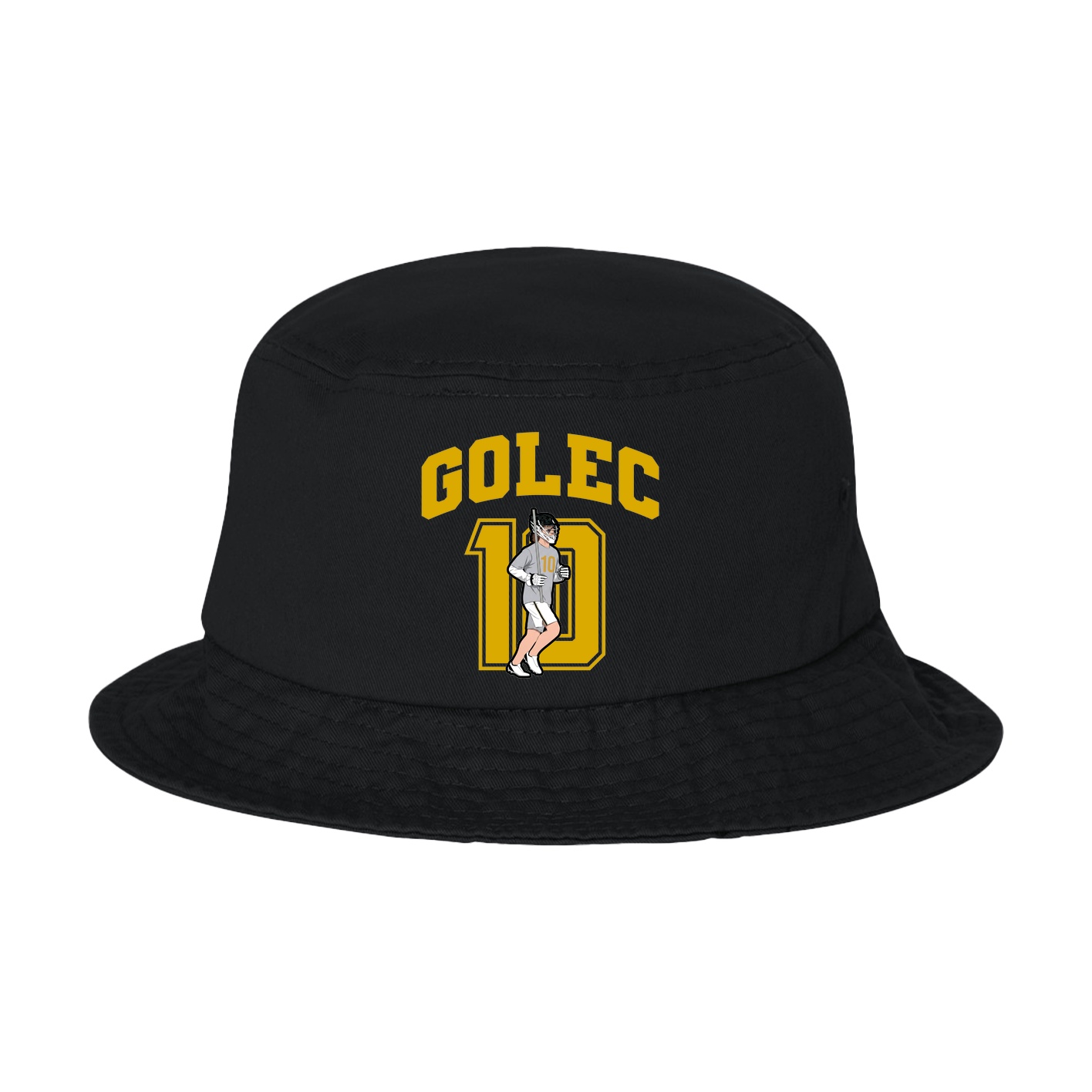 Bucket Cap — Number in Black