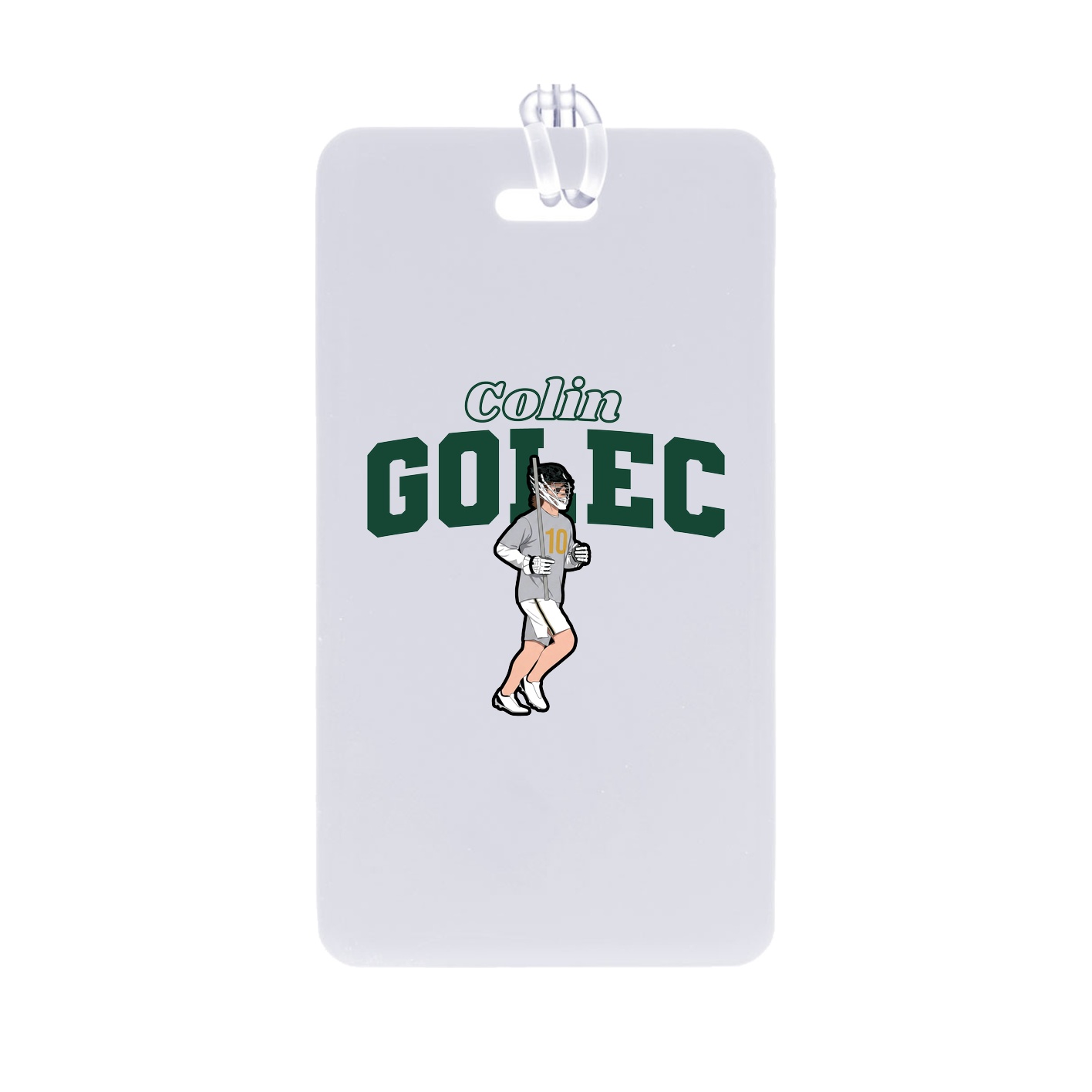 Bag Tag — Name Arch in Classic