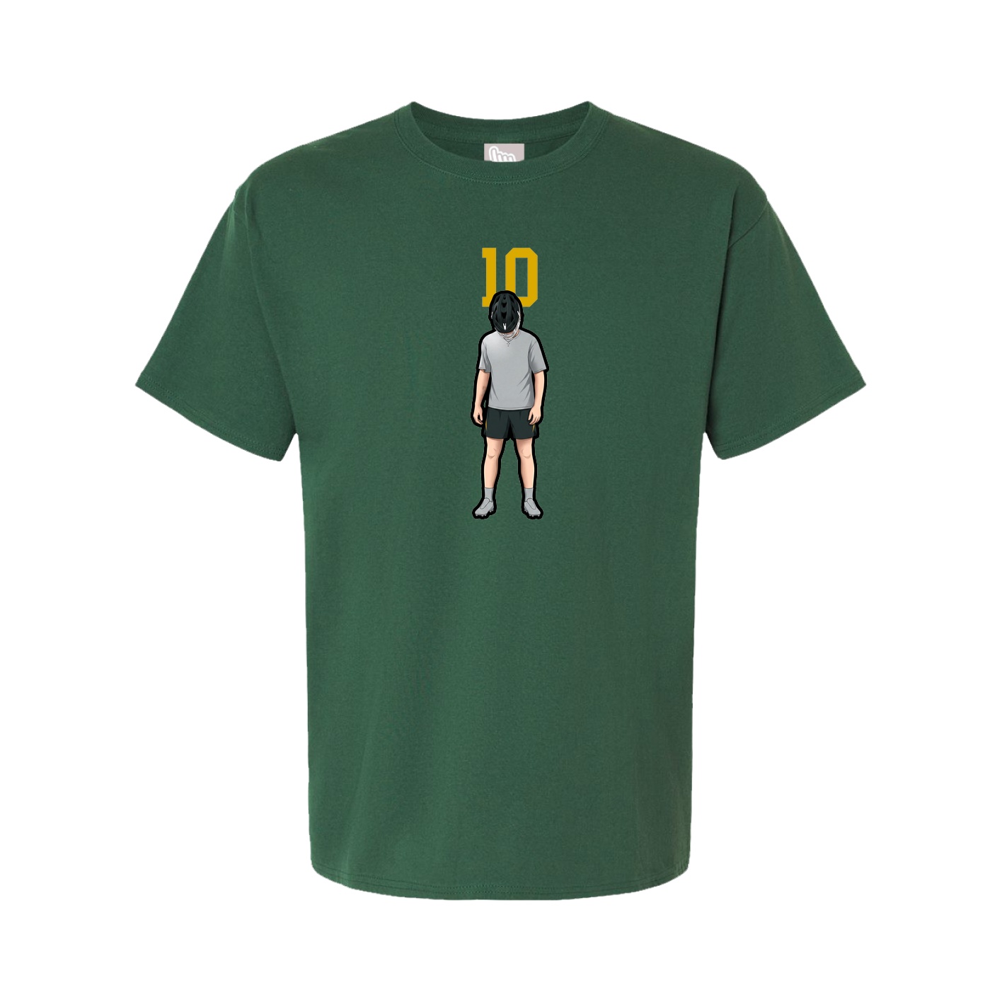 Tee — Number Top in Green