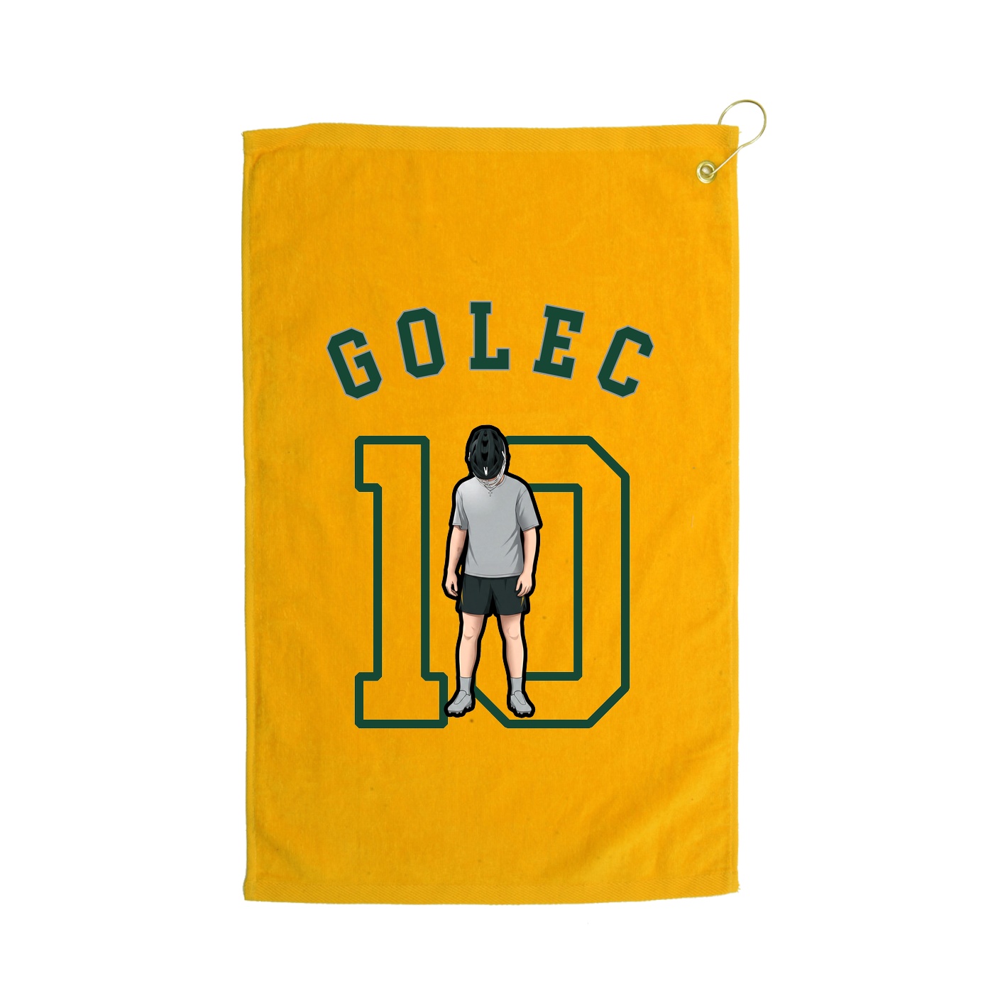 Golf Towel — Shirsey Arch in Gold