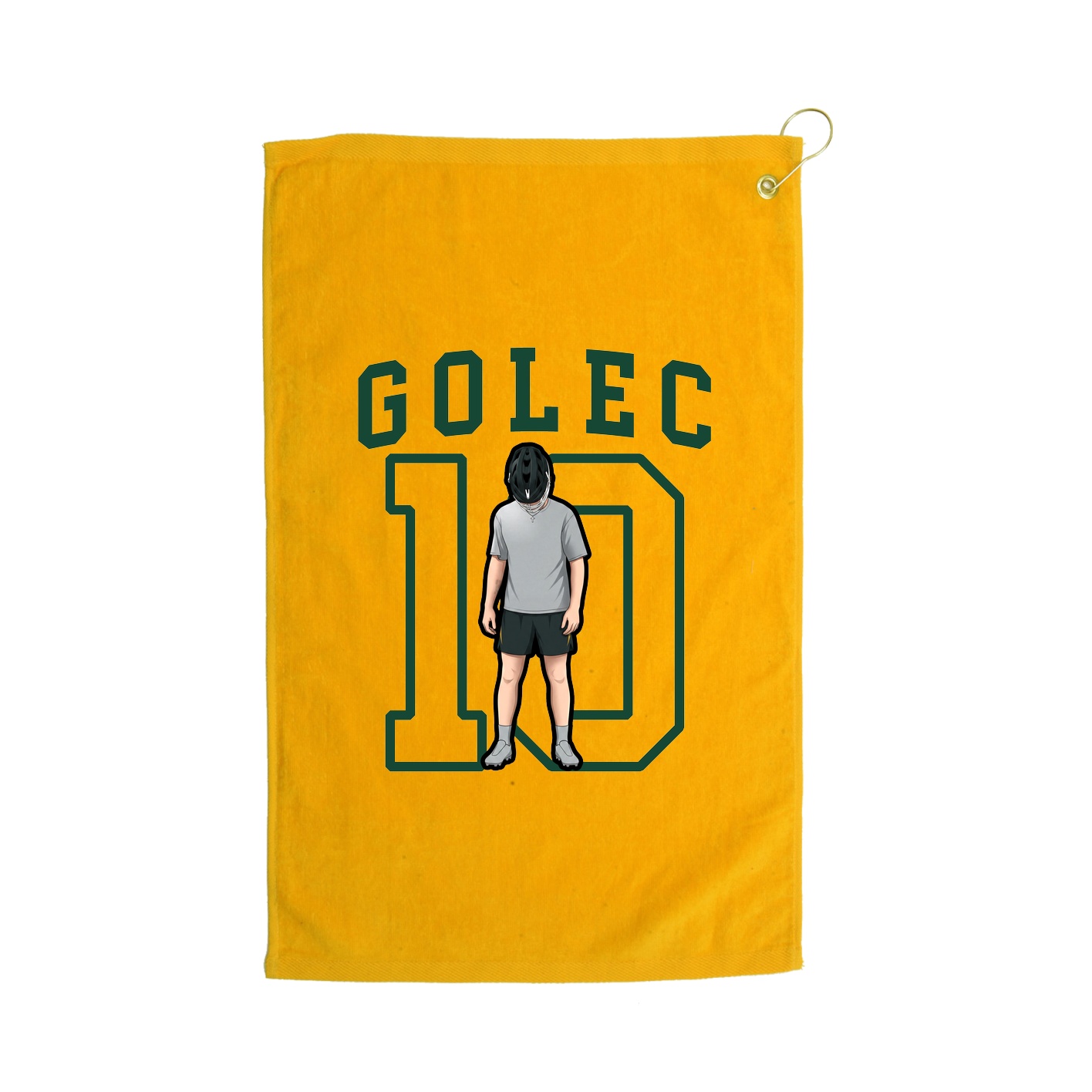 Golf Towel — Shirsey in Gold