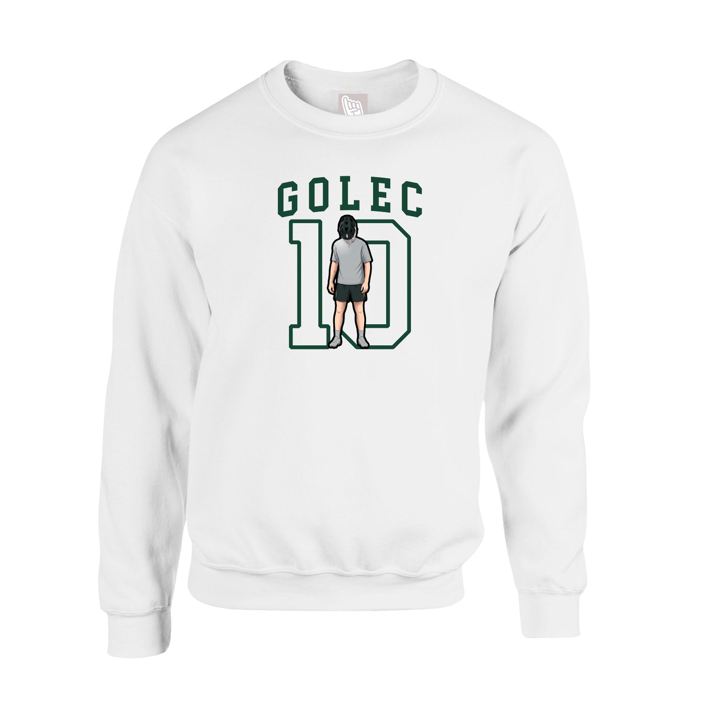 Fleece Crew — Shirsey in White