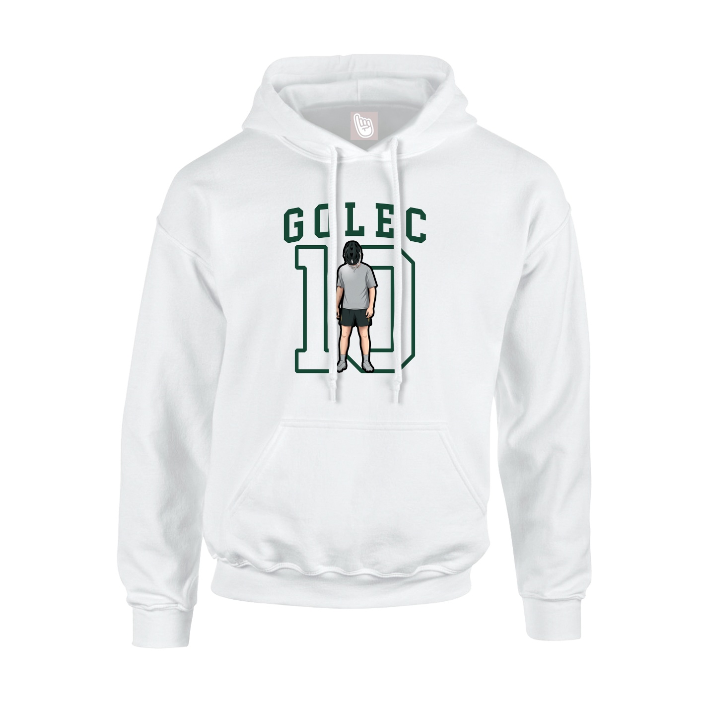 Youth Hoodie — Shirsey in White