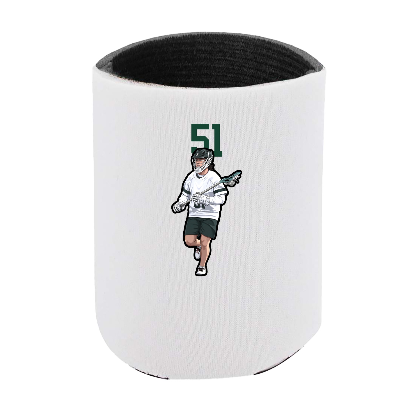 Can Holder — Number Top in White