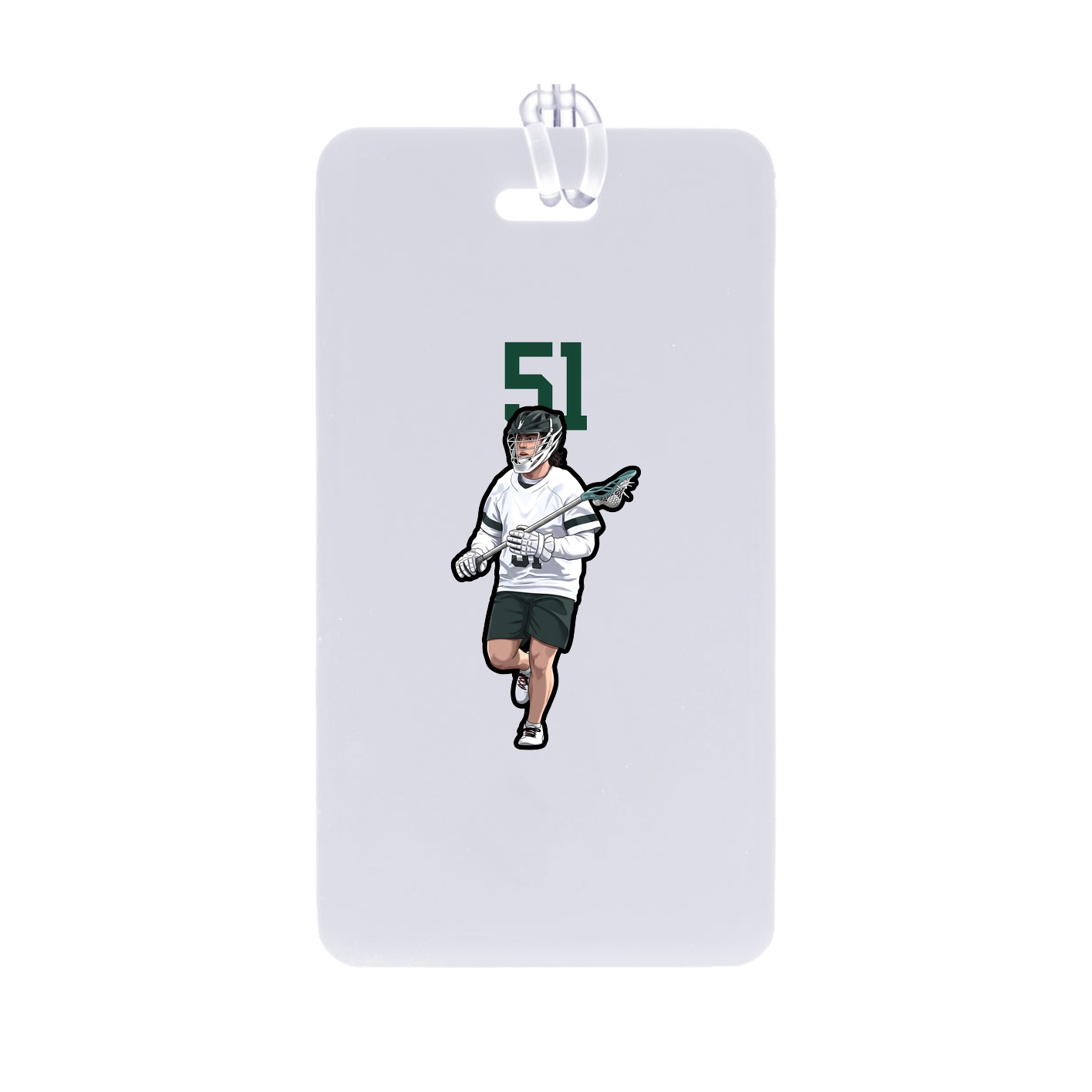 Bag Tag — Number Top in Classic