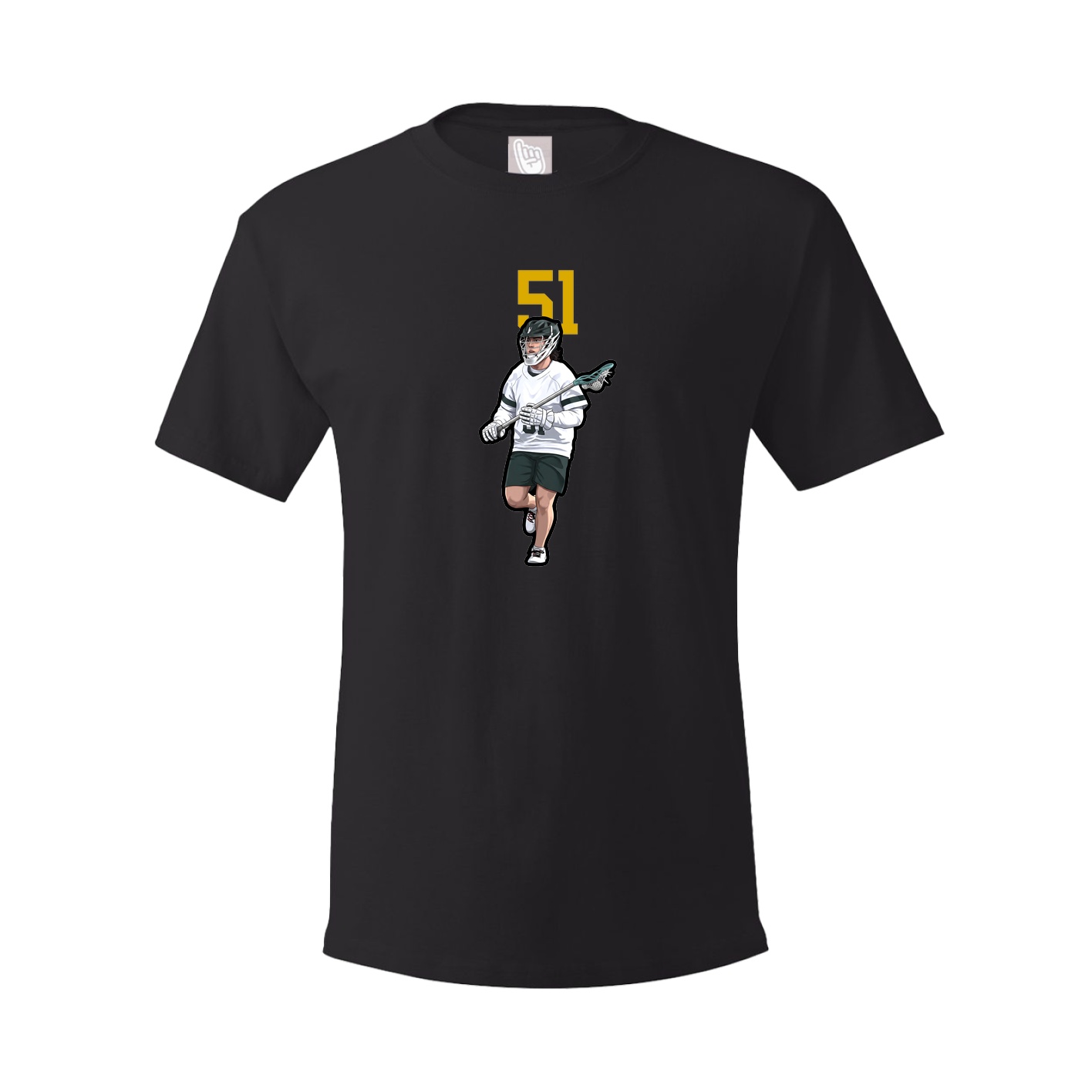 Tee — Number Top in Black